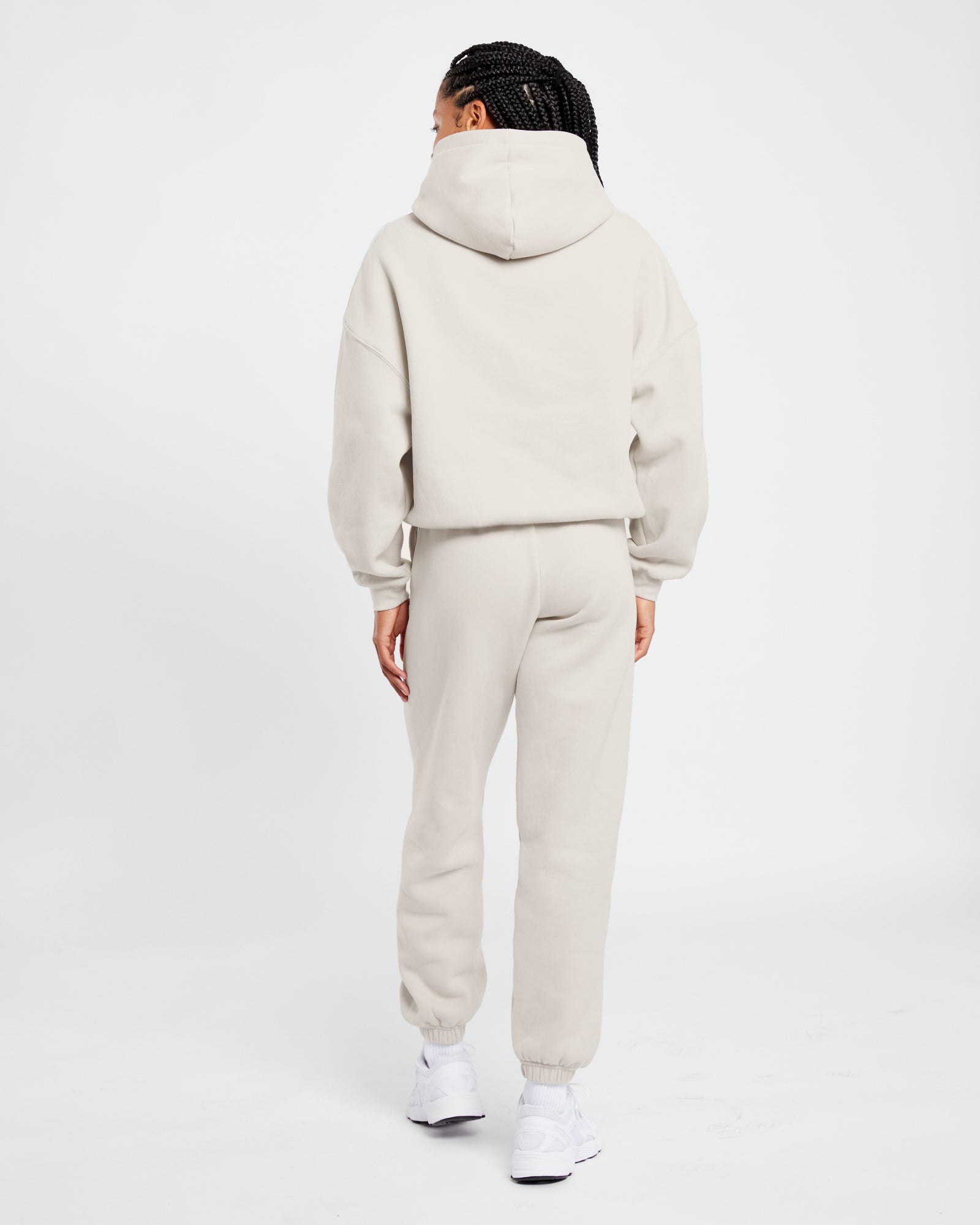 Varsity Oversized Hoodie - Sand - aybldev