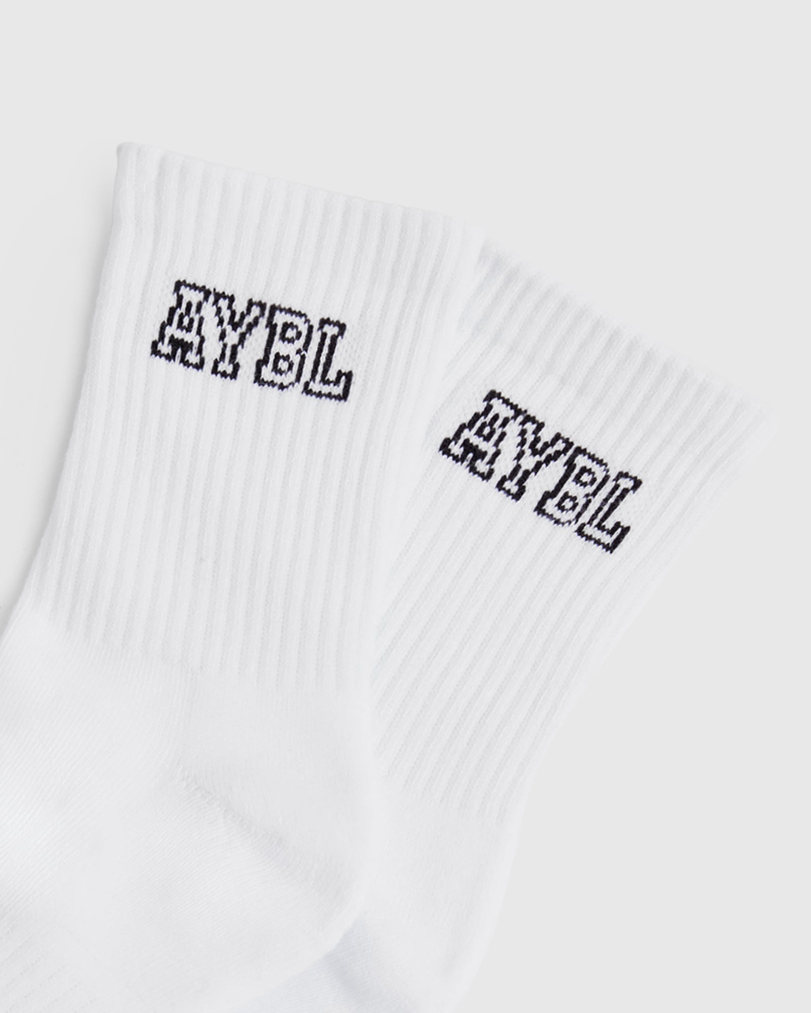 Varsity Crew Socks - White - aybldev