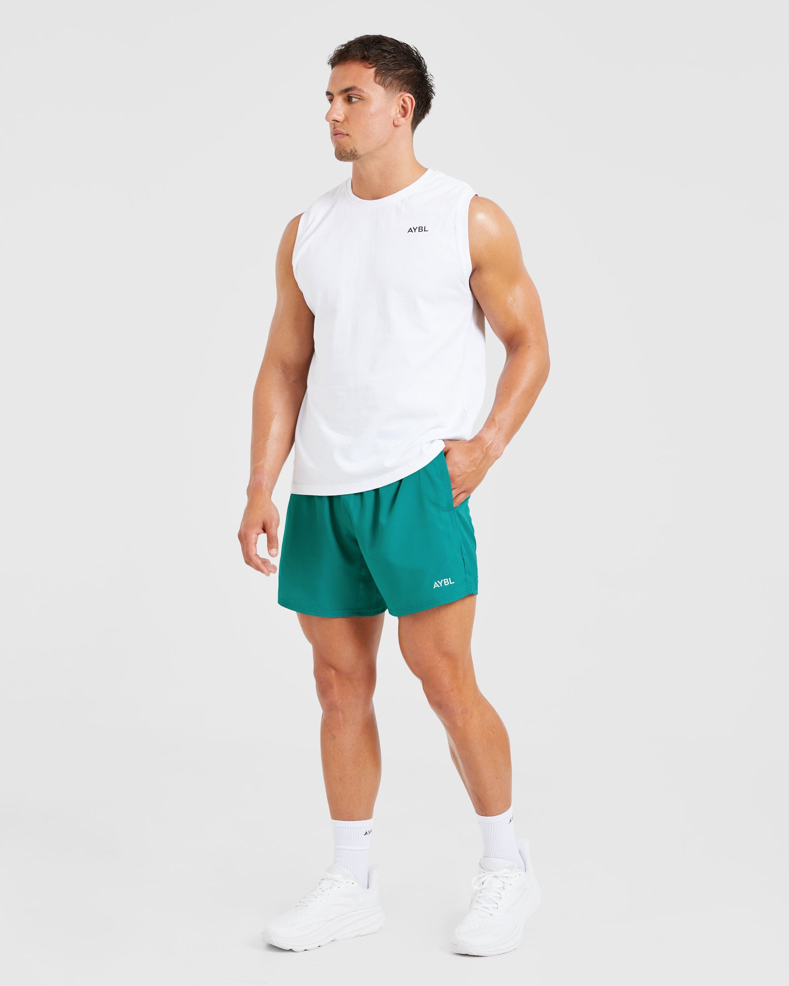 Core 5" Shorts - Teal