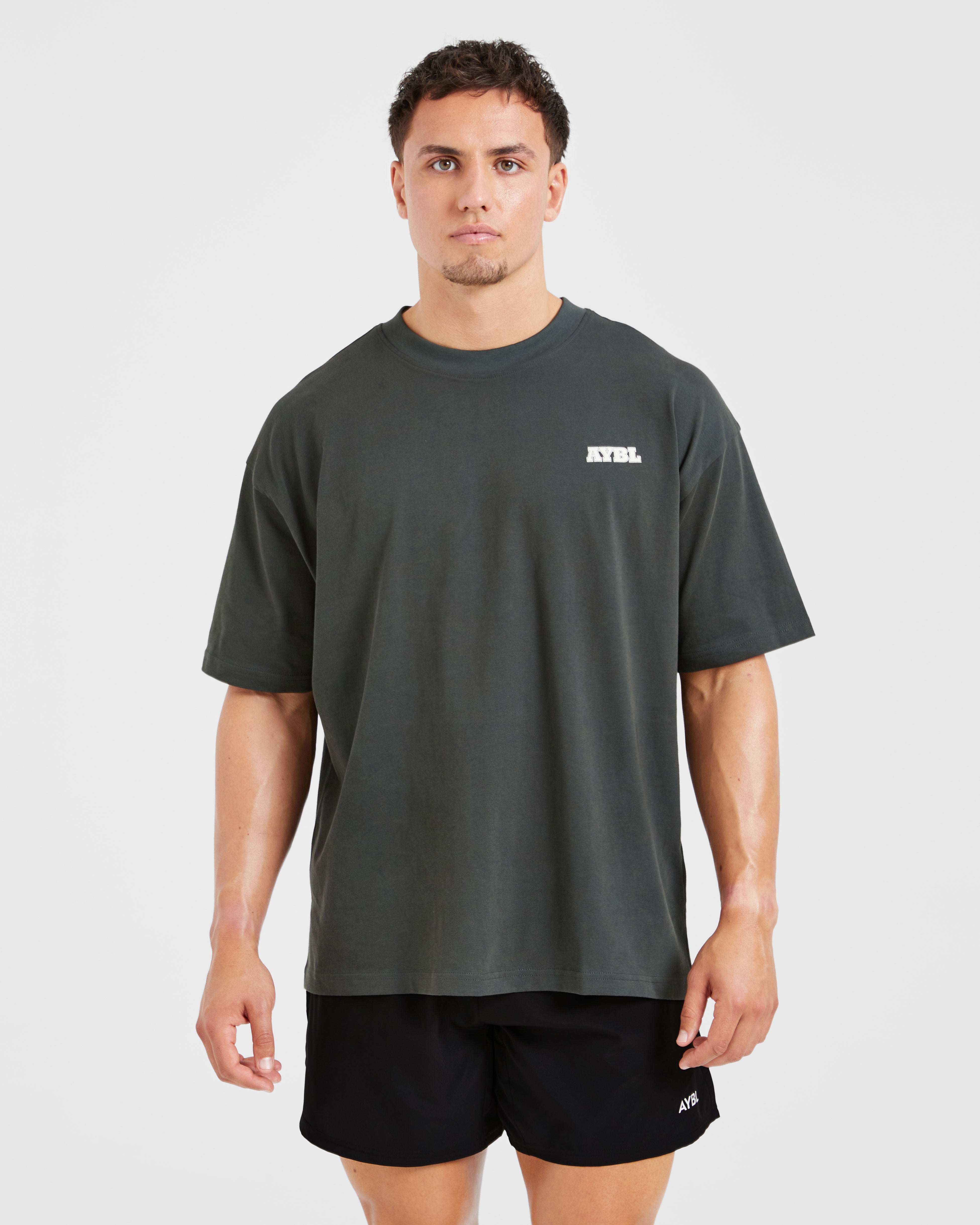 Global Oversized T Shirt - Sea Moss