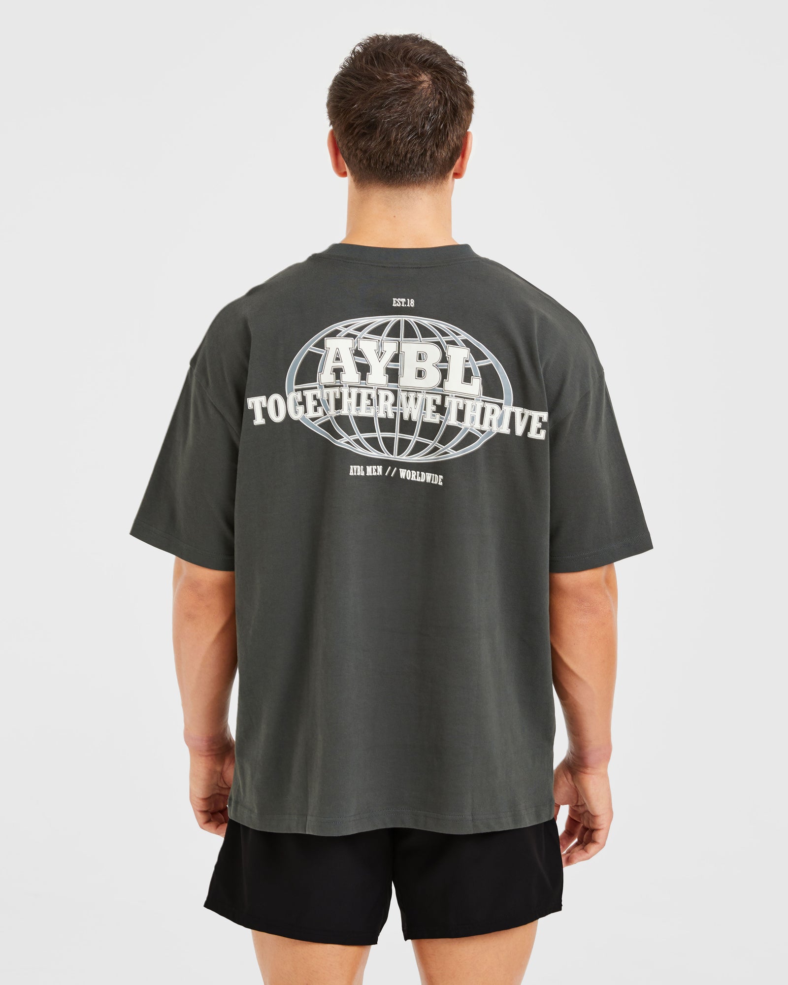 Global Oversized T Shirt - Sea Moss