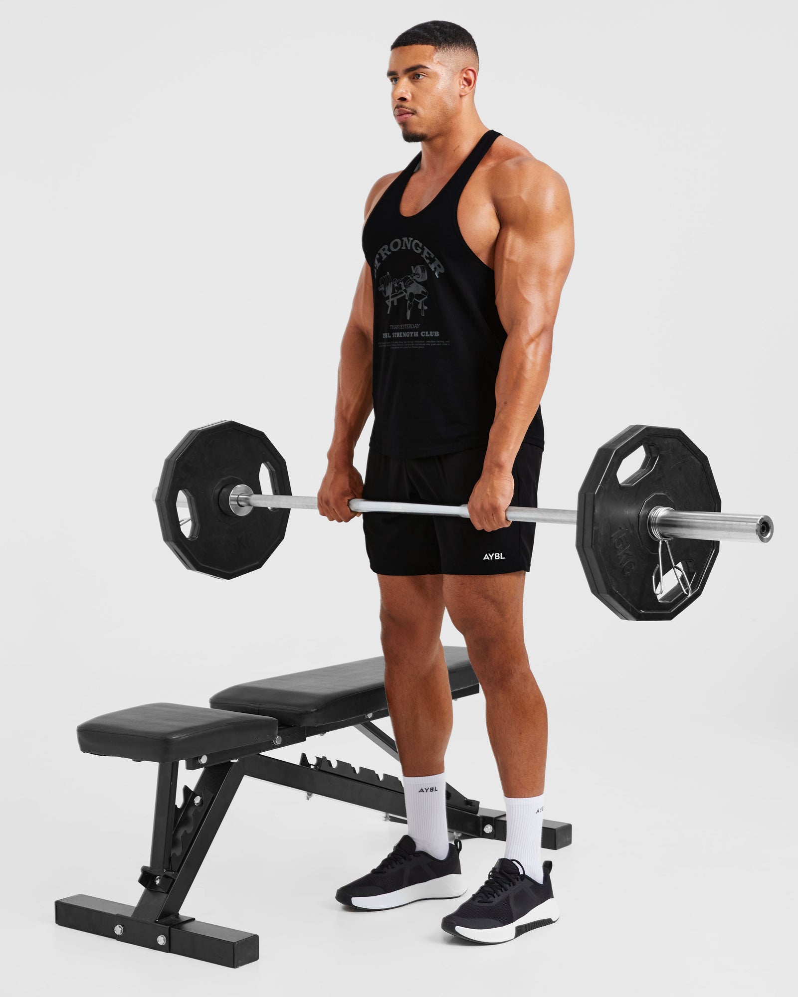 Bench Press Stringer - Black