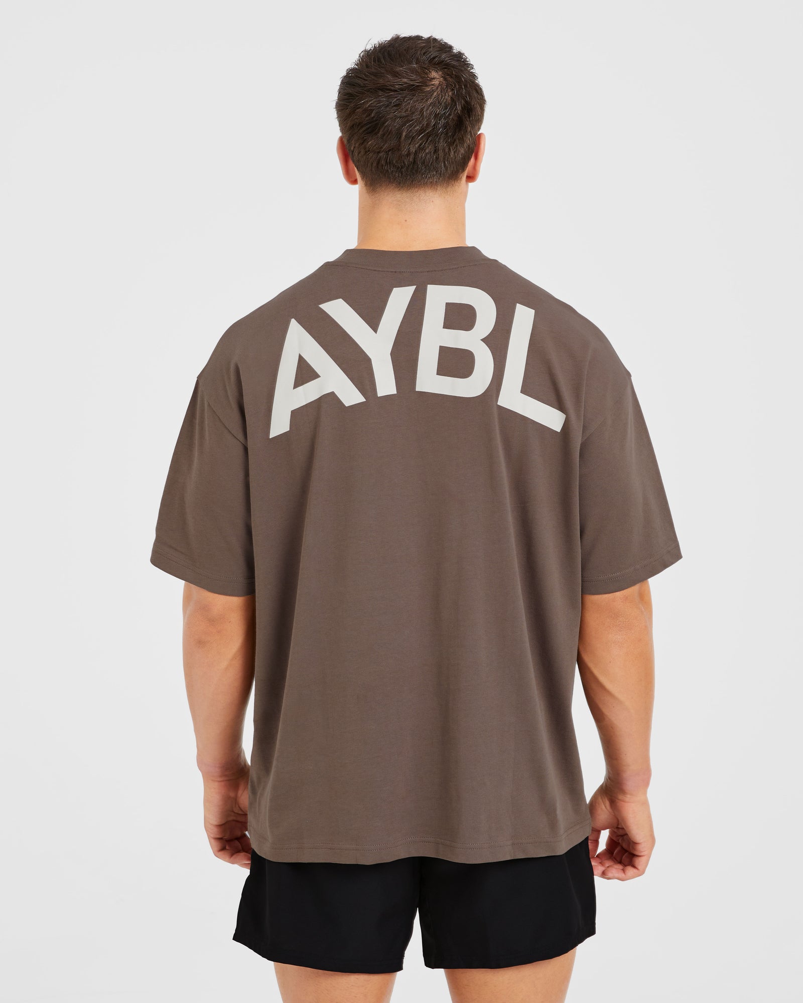 Essential Oversized T Shirt - Brown
