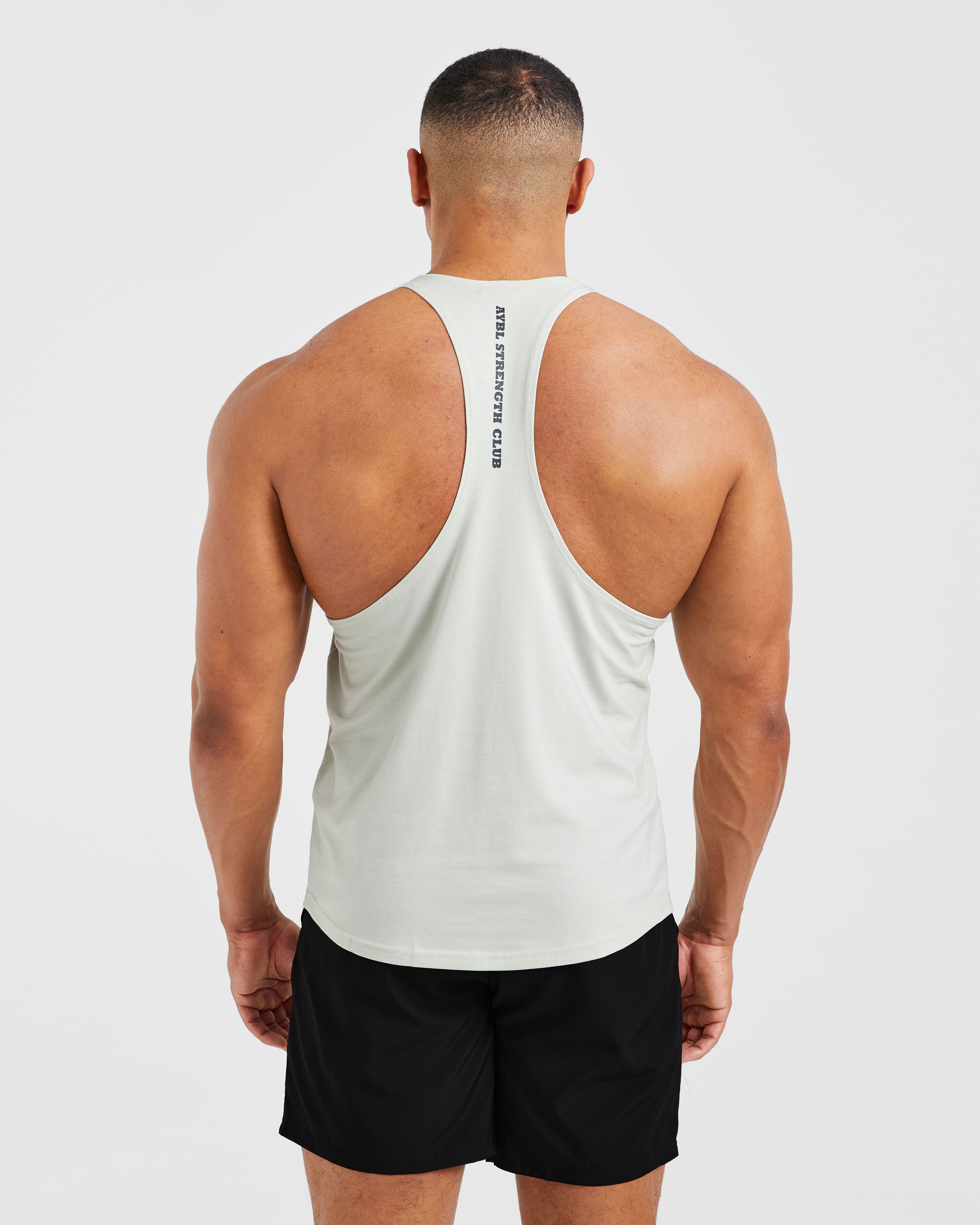 Bench Press Stringer - Muted Mint