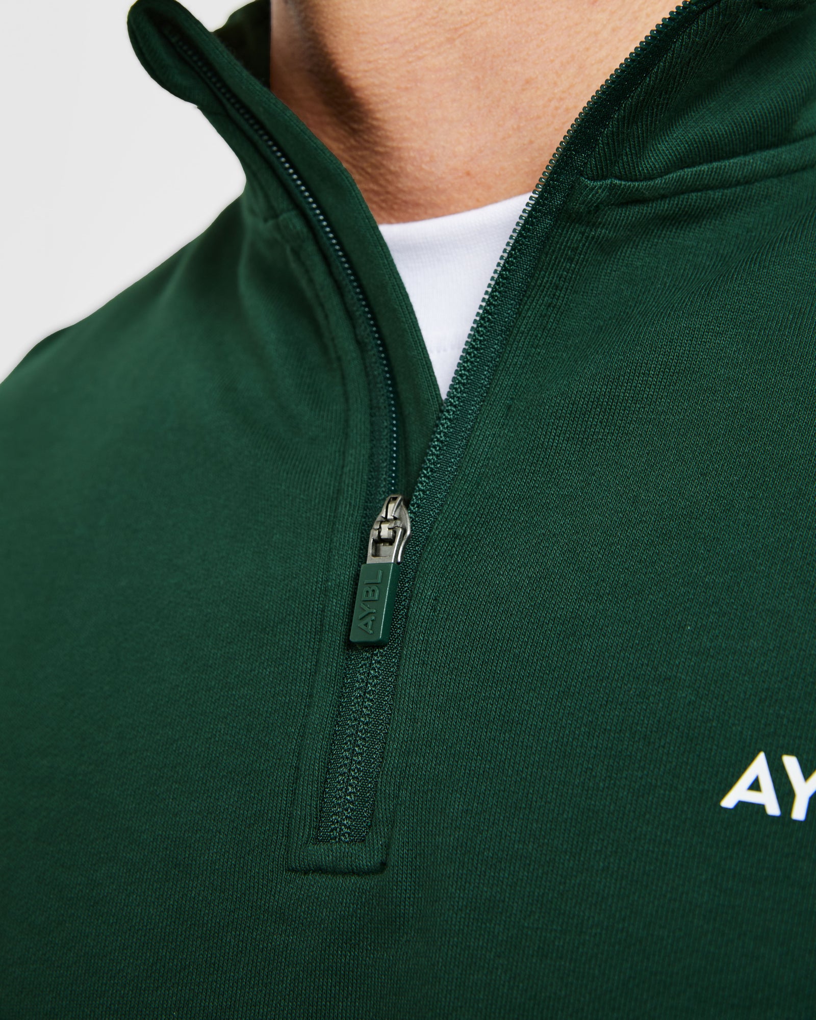 Rebound 1/4 Zip Pullover - Forest Green