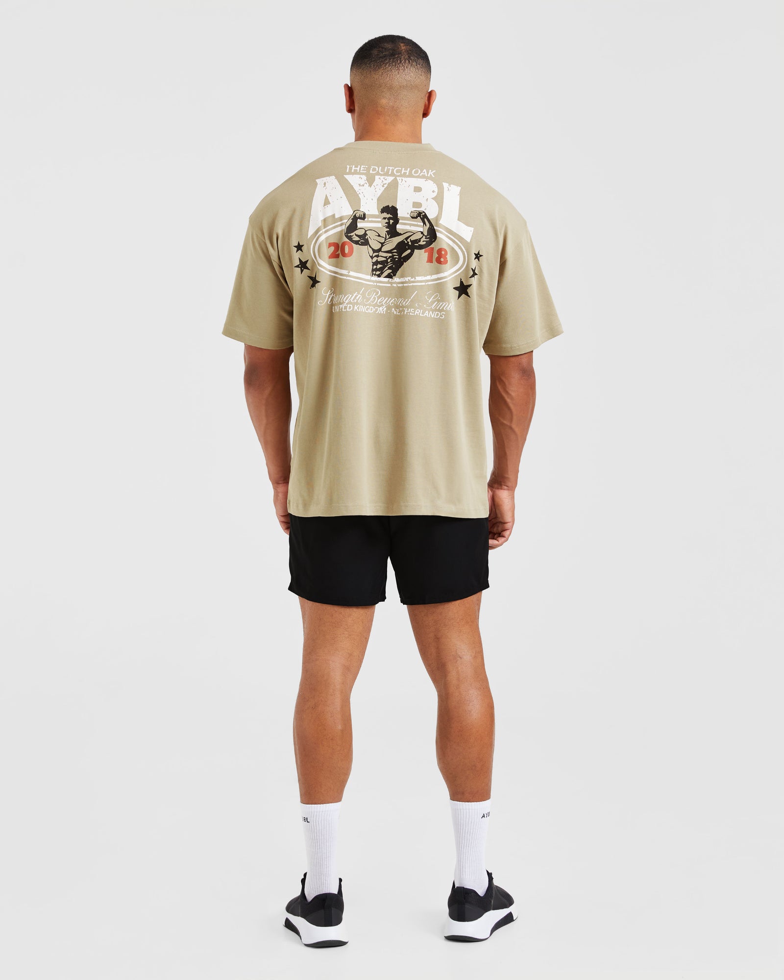 Wesley Vissers X Beyond Limits Oversized T Shirt - Deep Beige