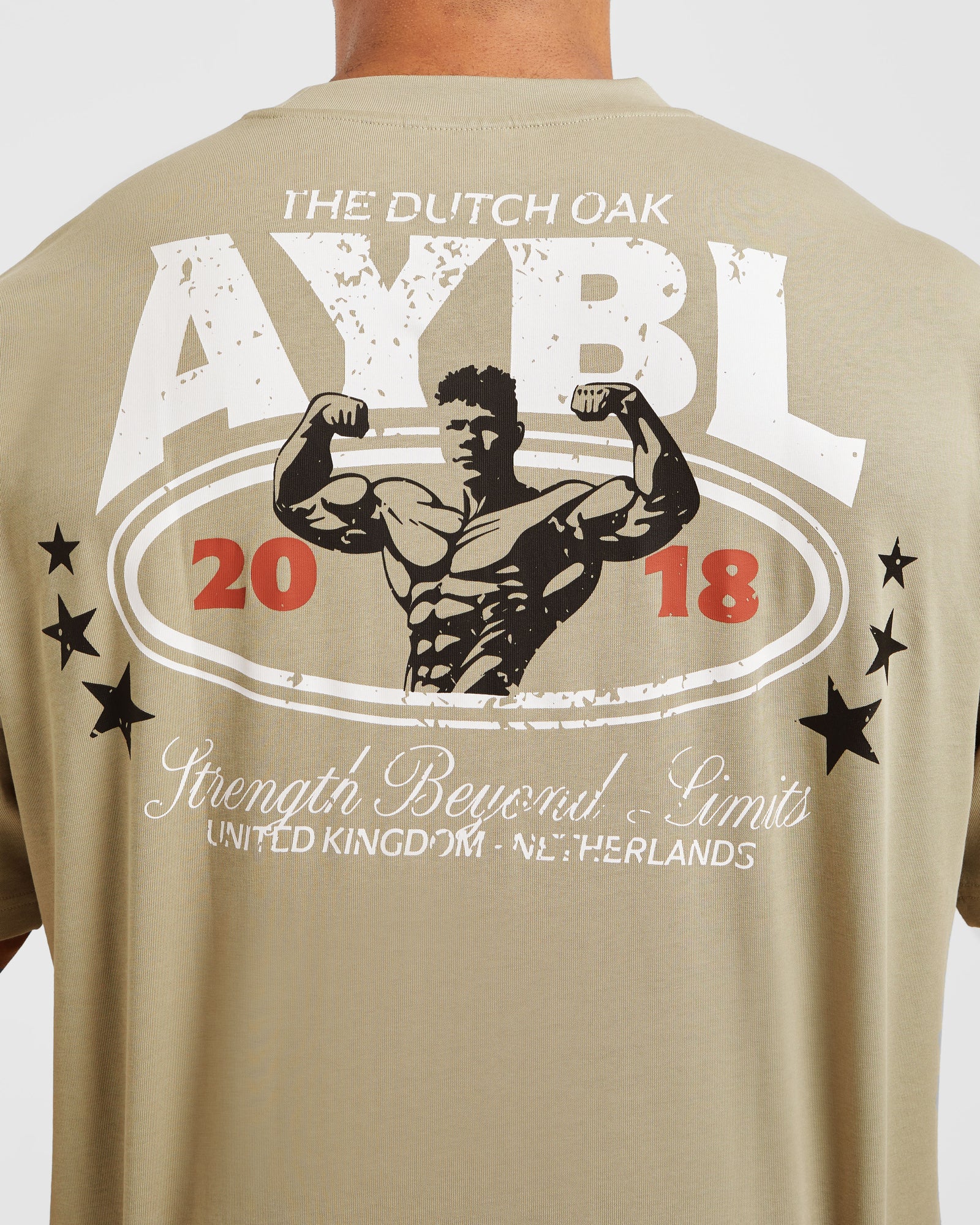 Wesley Vissers X Beyond Limits Oversized T Shirt - Deep Beige