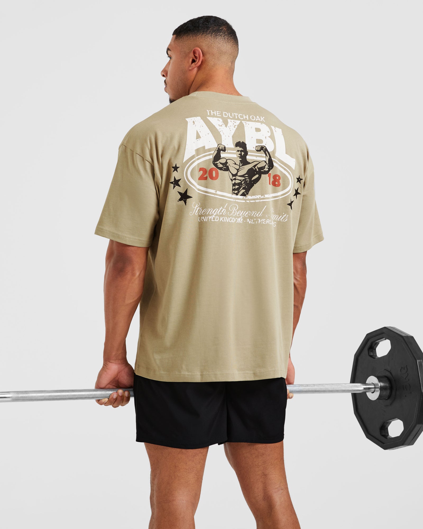 Wesley Vissers X Beyond Limits Oversized T Shirt - Deep Beige