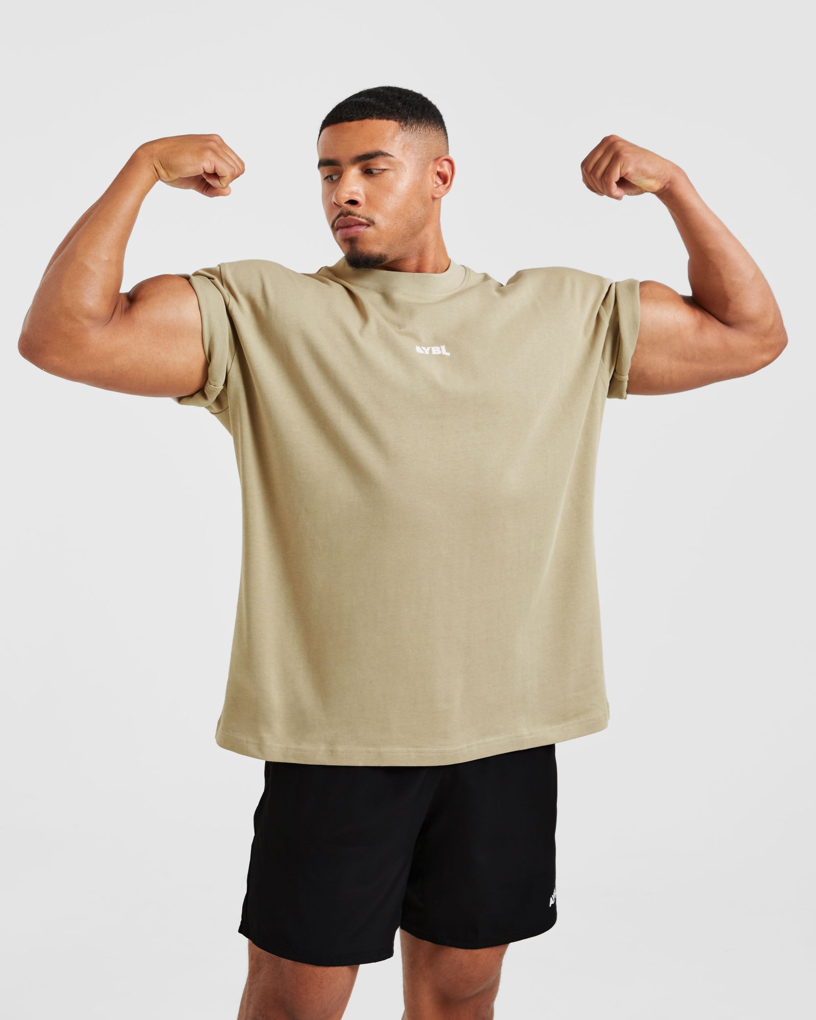 Wesley Vissers X Beyond Limits Oversized T Shirt - Deep Beige