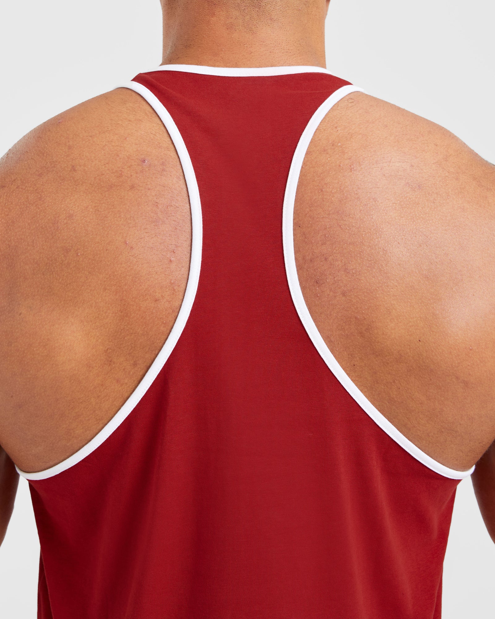 Wesley Vissers X Classic Bodybuilding Stringer - Deep Red