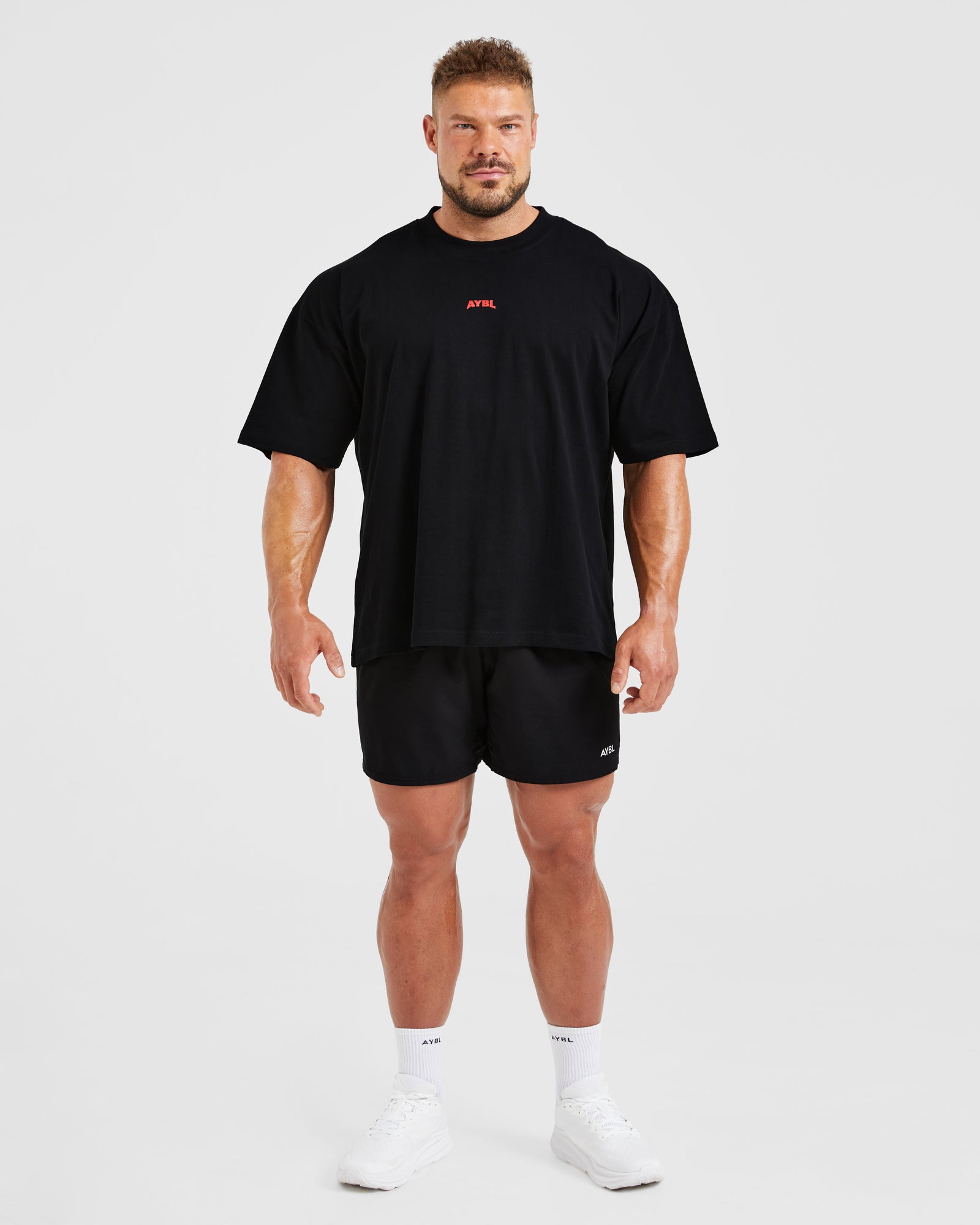 Wesley Vissers X Beyond Limits Oversized T Shirt - Black/Charcoal