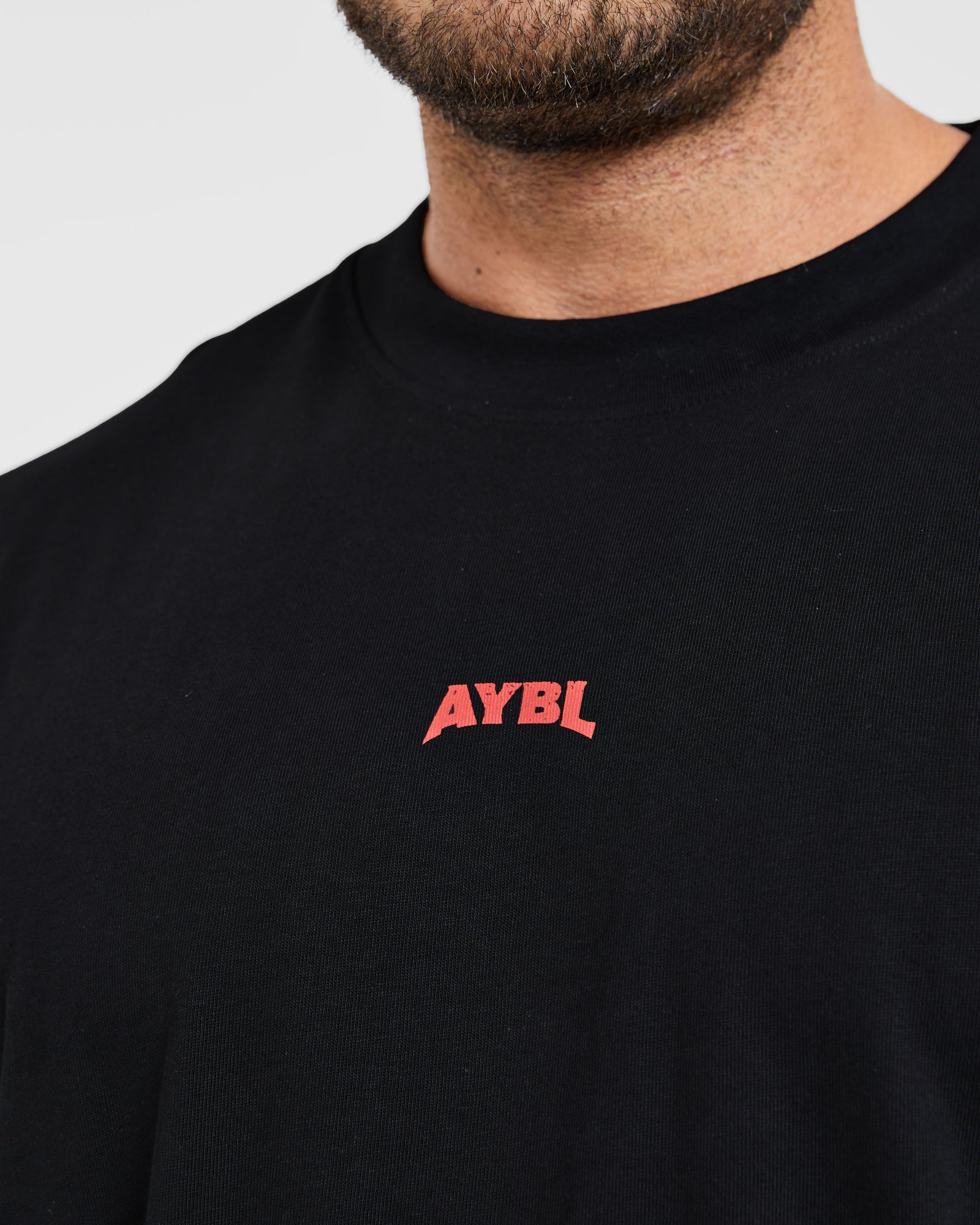 Wesley Vissers X Beyond Limits Oversized T Shirt - Black/Charcoal