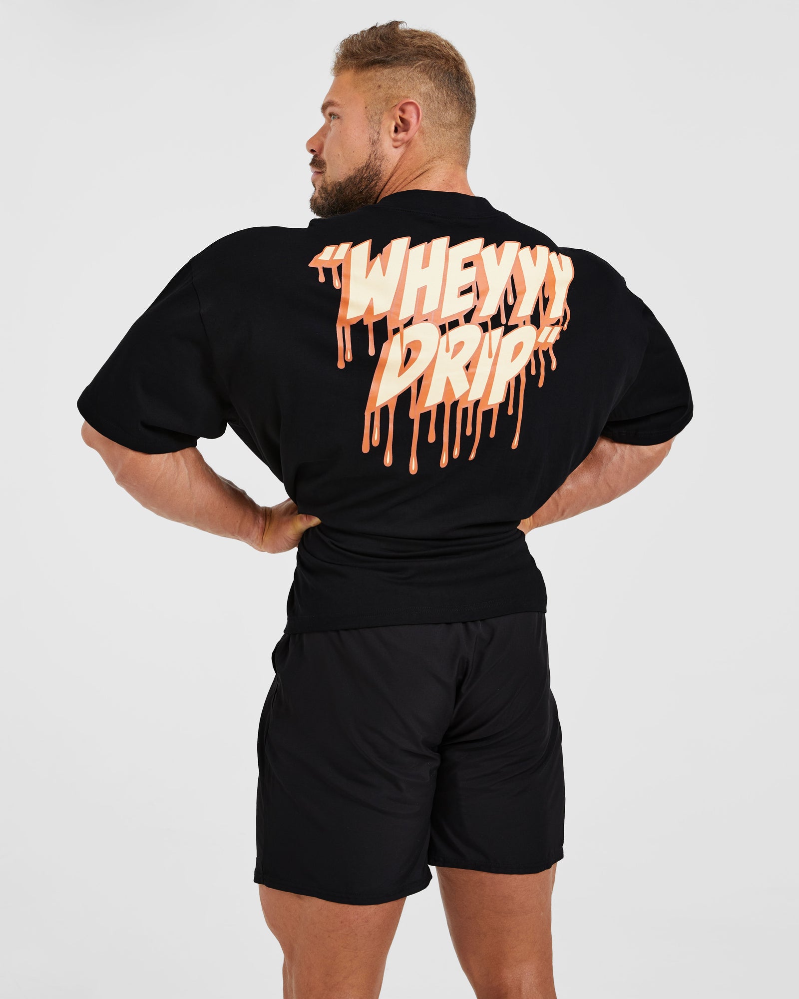 Wesley Vissers X Wheyyy Drip Oversized T Shirt - Black