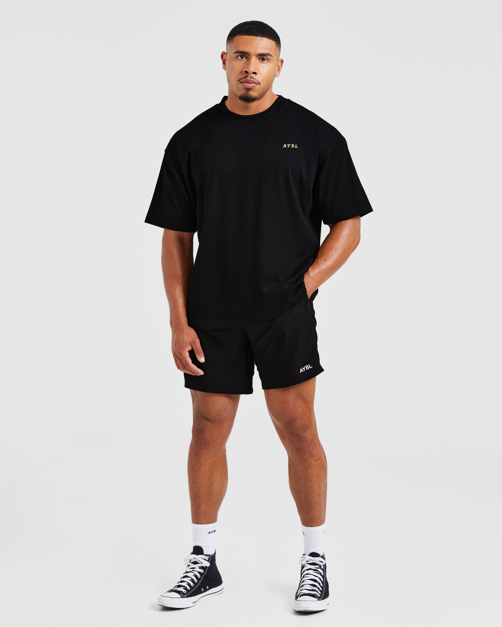 Wesley Vissers X Golden Pump Oversized T Shirt - Black