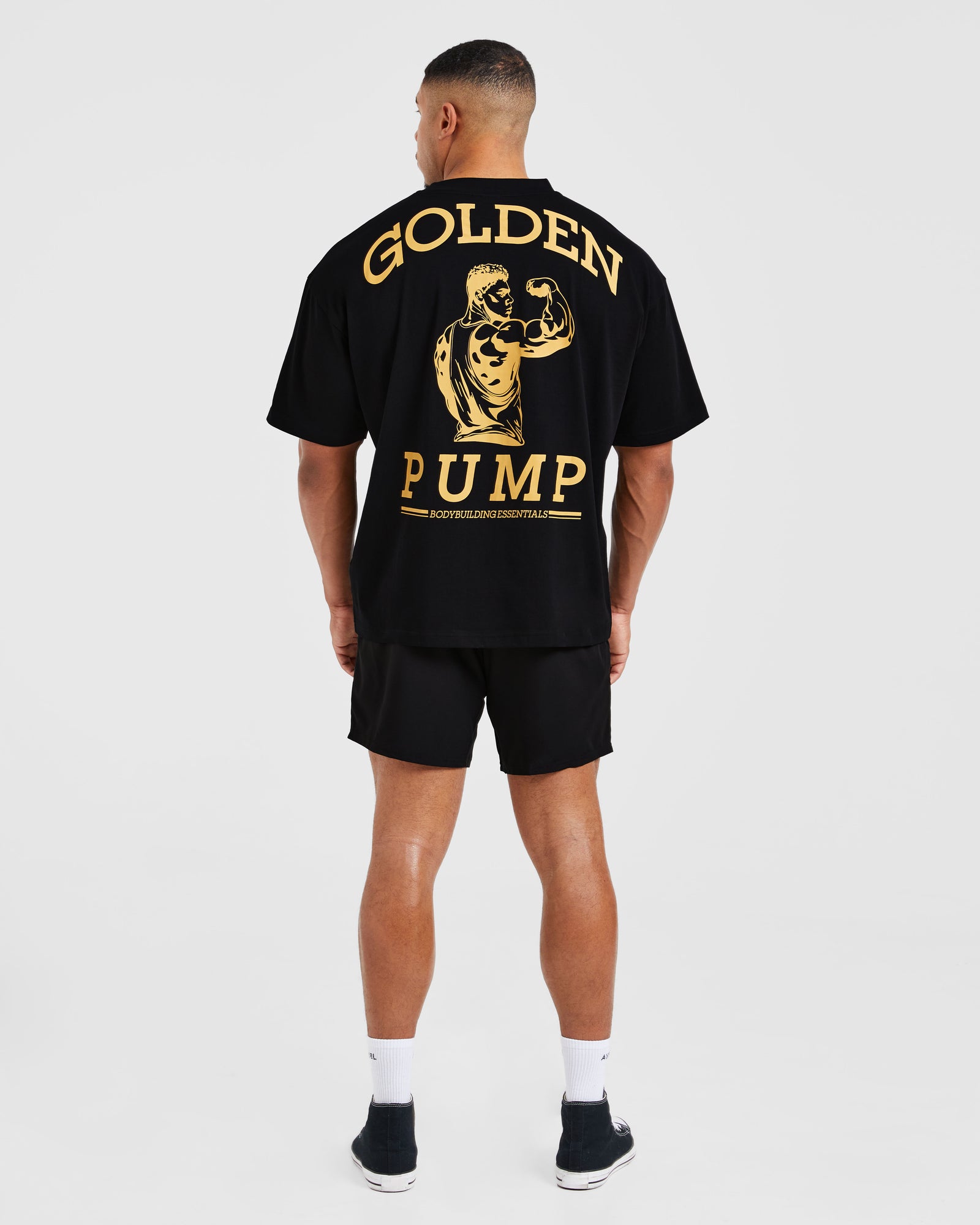 Wesley Vissers X Golden Pump Oversized T Shirt - Black
