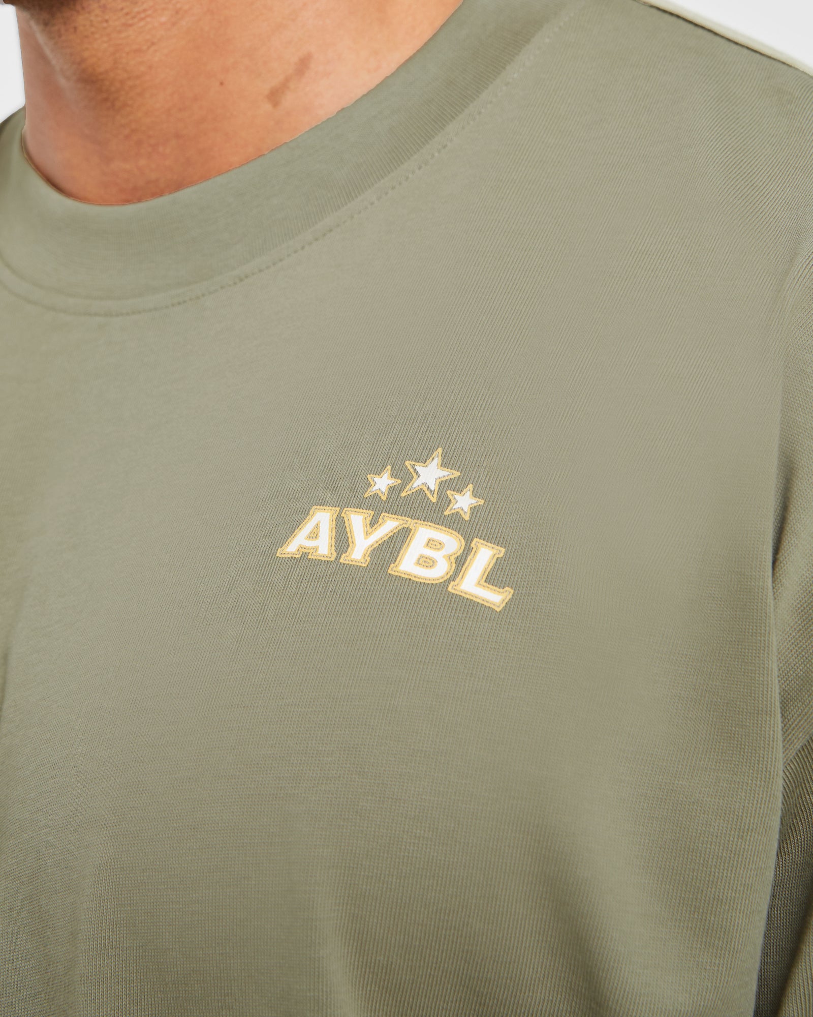 Wesley Vissers X Body Building Essentials Oversized T Shirt - Desert Green