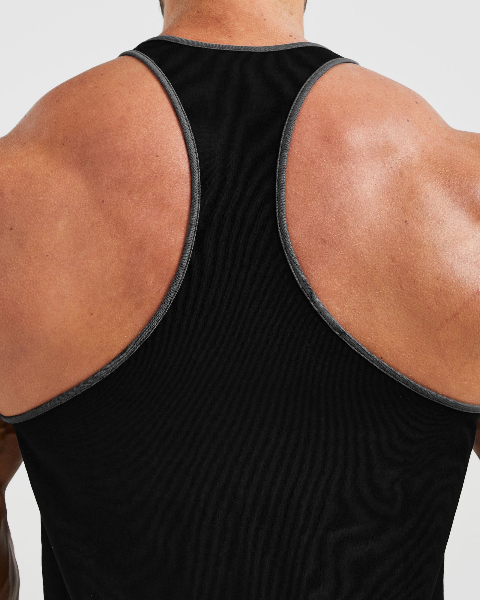 Wesley Vissers X Classic Bodybuilding Stringer - Black/Charcoal