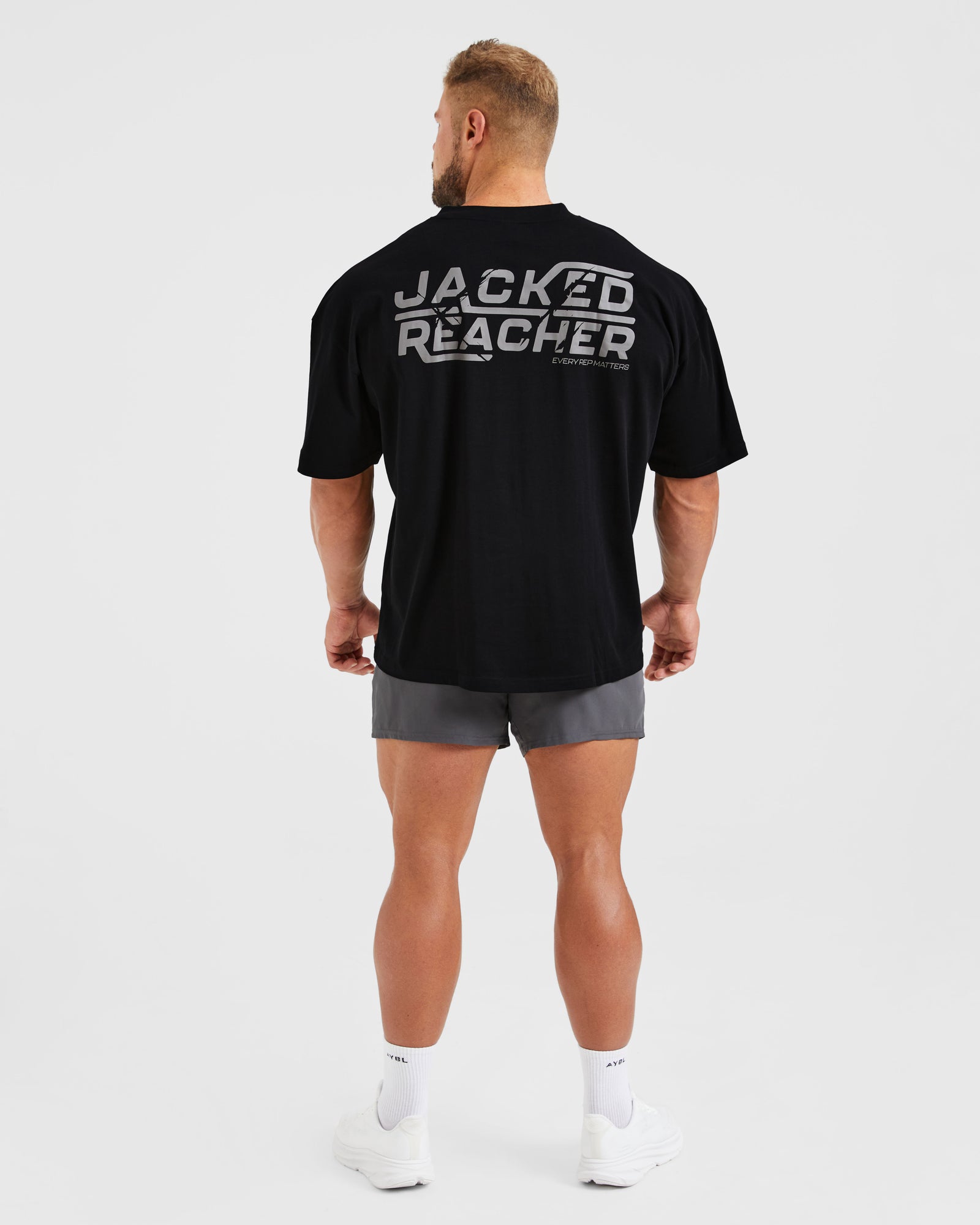 Wesley Vissers X Jacked Reacher Oversized T Shirt - Black