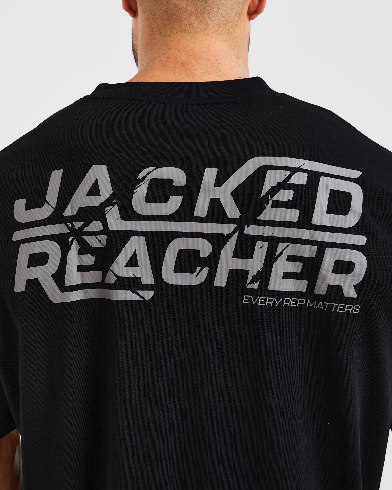 Wesley Vissers X Jacked Reacher Oversized T Shirt - Black