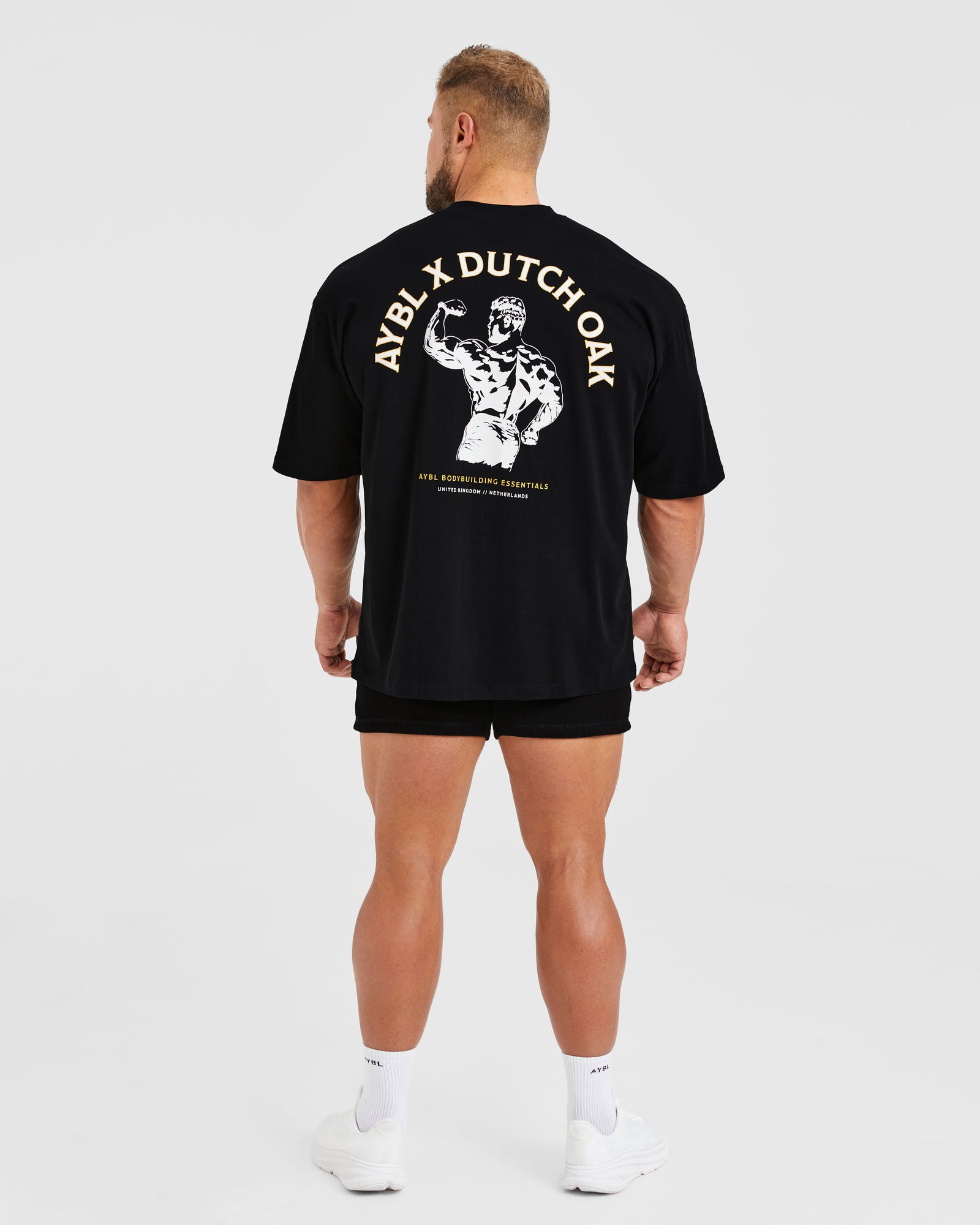 Wesley Vissers X Dutch Oak Oversized T Shirt - Black/White
