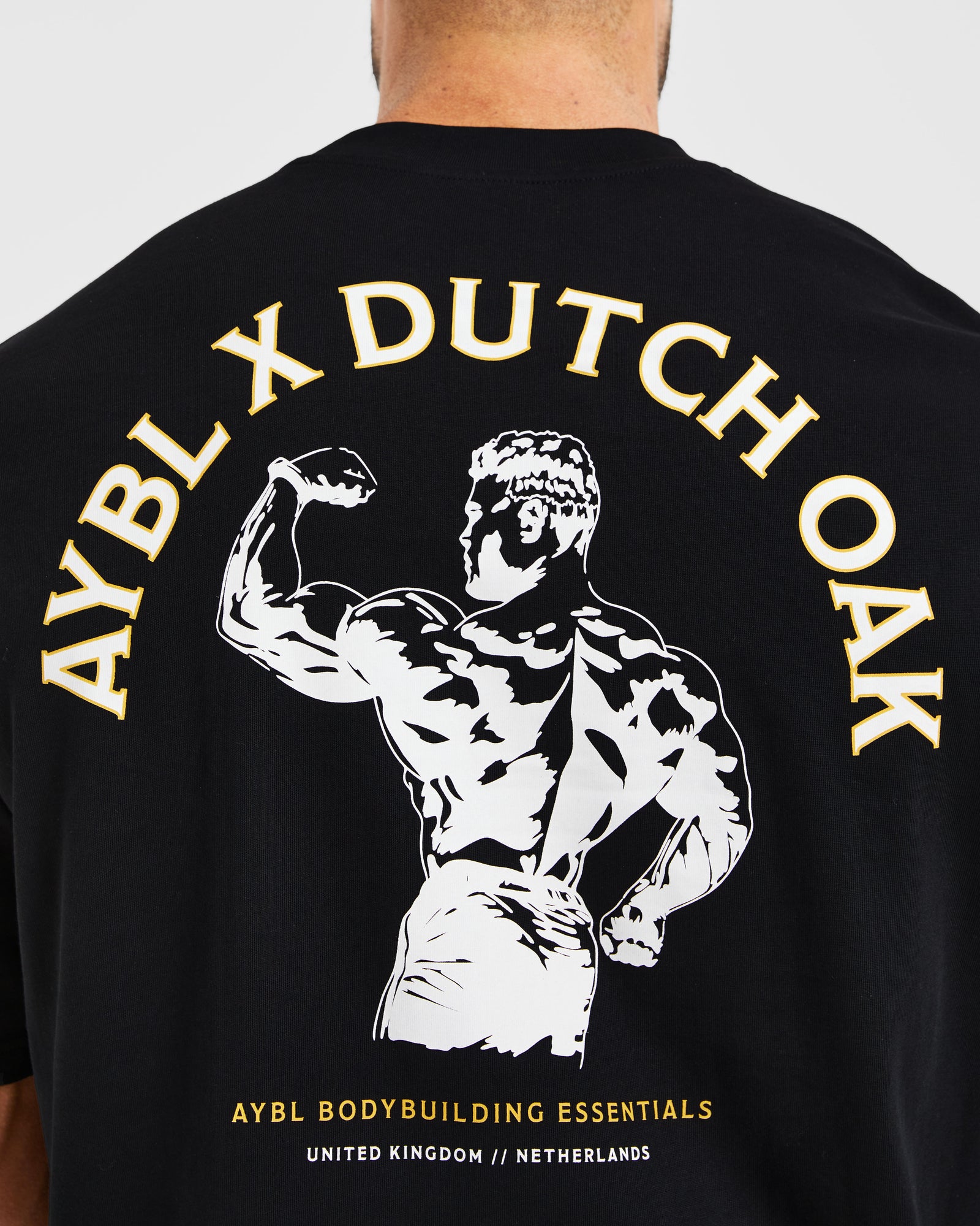 Wesley Vissers X Dutch Oak Oversized T Shirt - Black/White