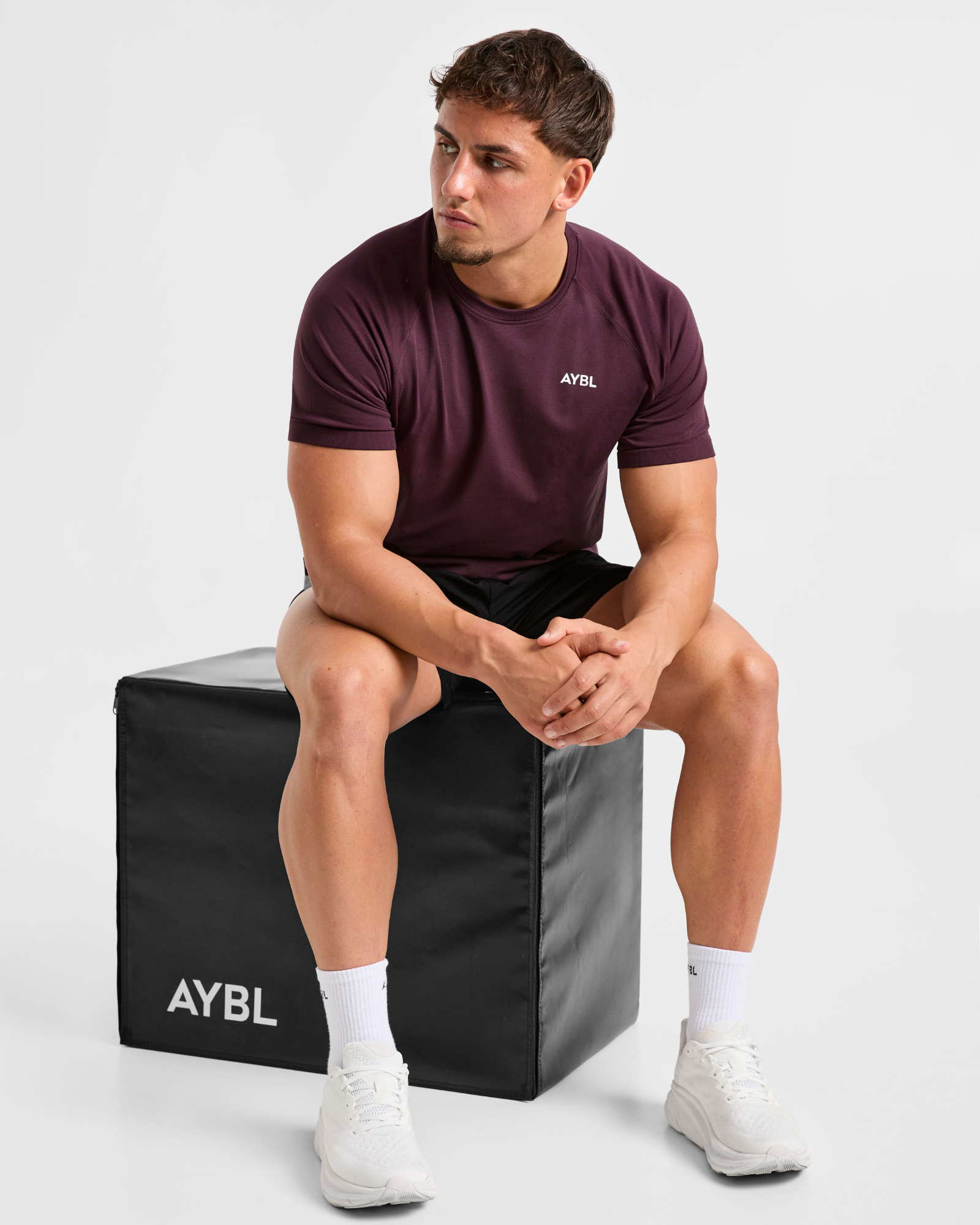 Ascend Seamless T Shirt - Deep Plum