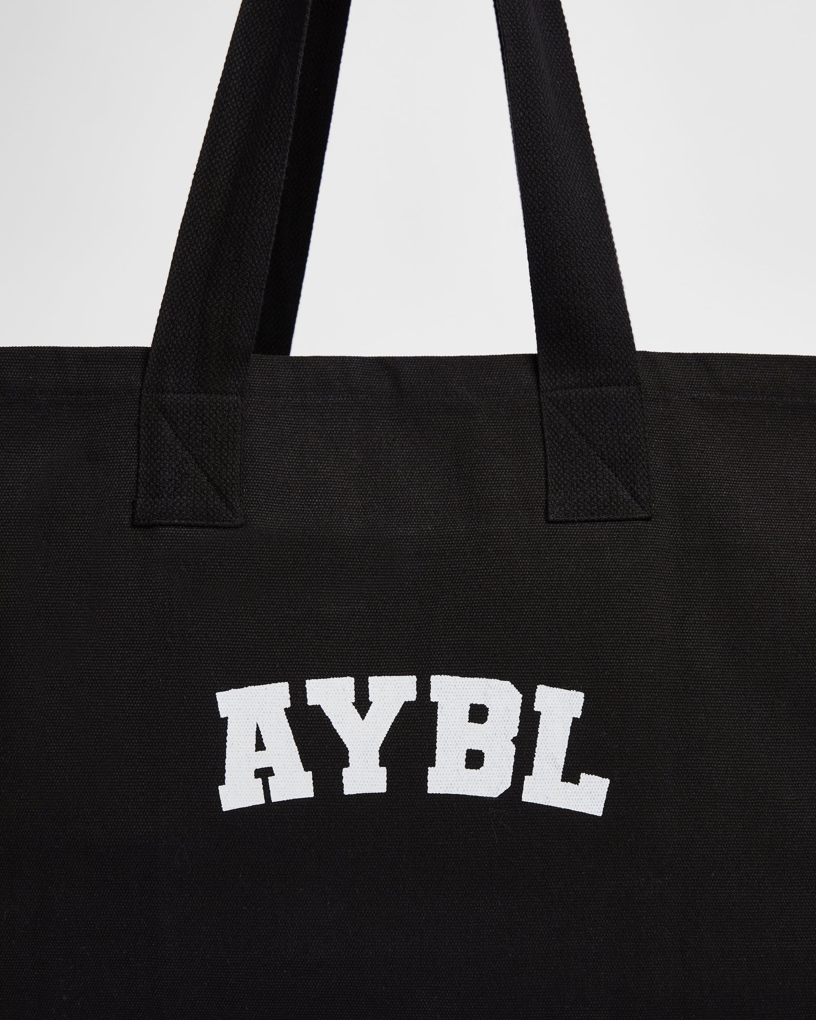 JD Varsity Tote Bag - Black