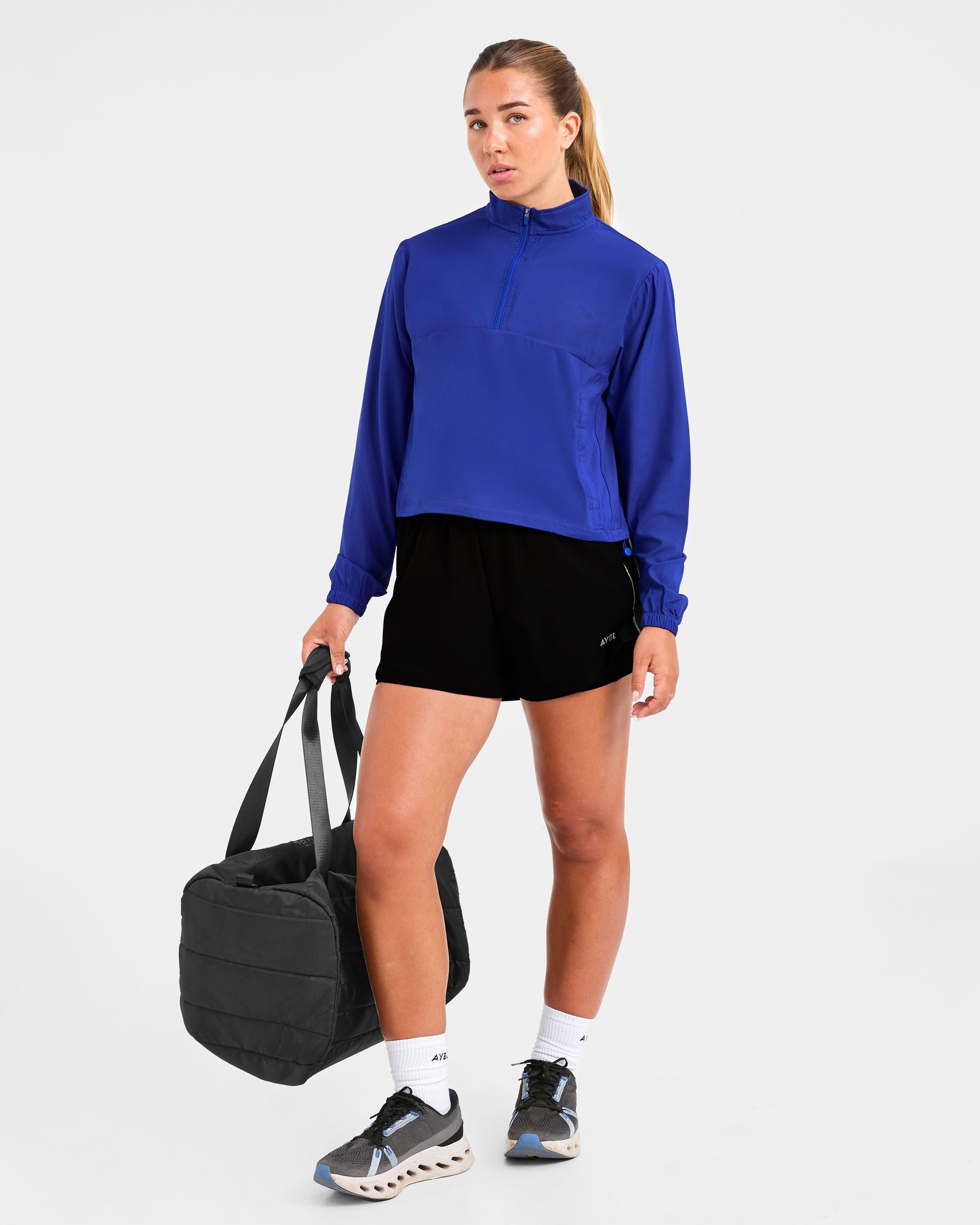 Run 1/2 Zip Jacket - Cobalt