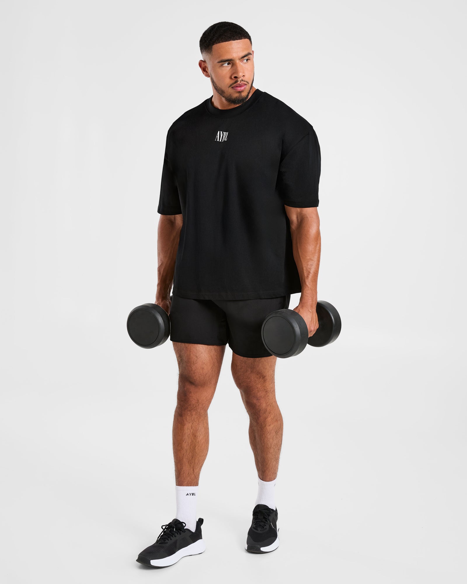 Wesley Vissers x Champion Mindset Oversized T Shirt - Black