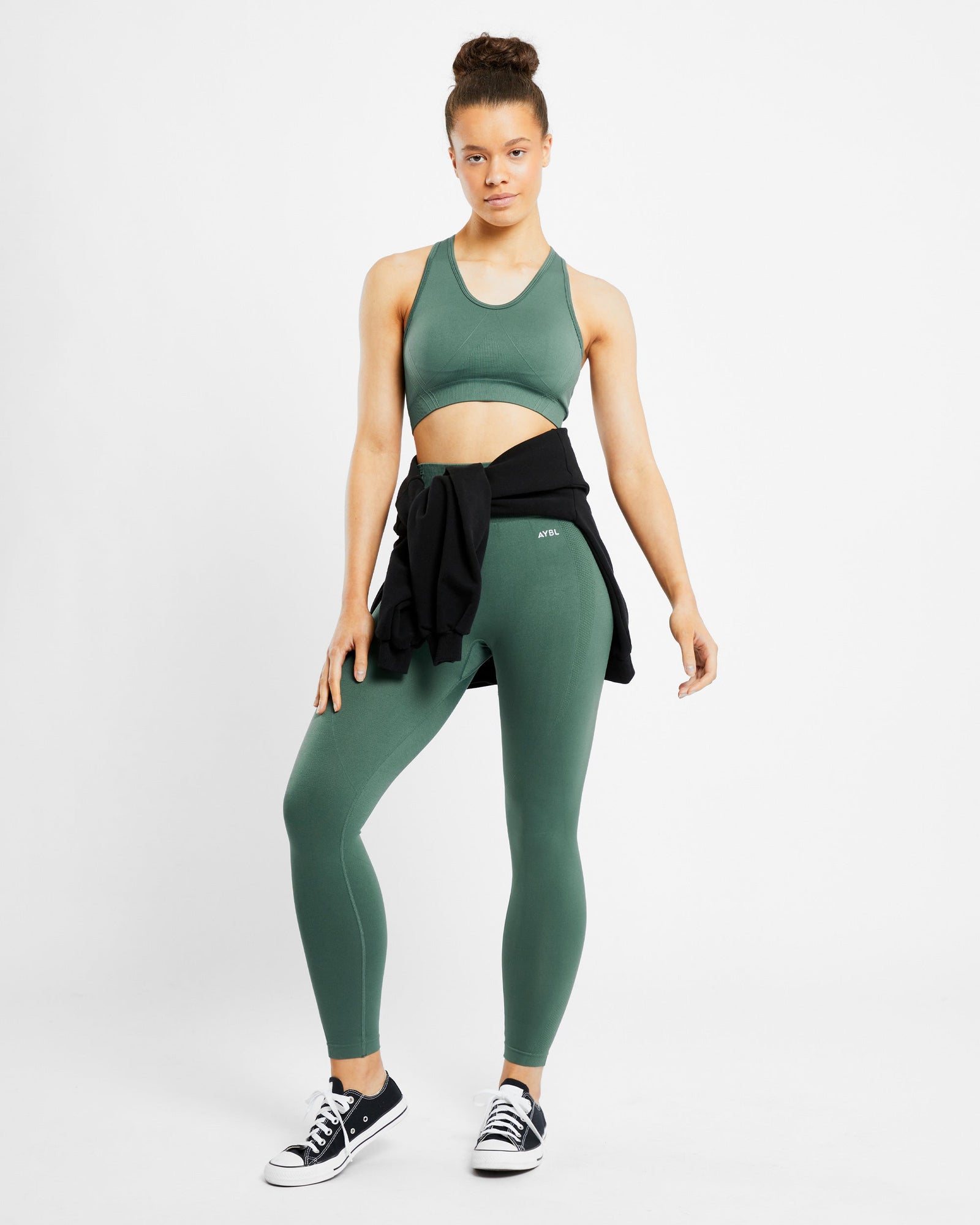 Balance V2 Seamless Sports Bra - Green - aybldev