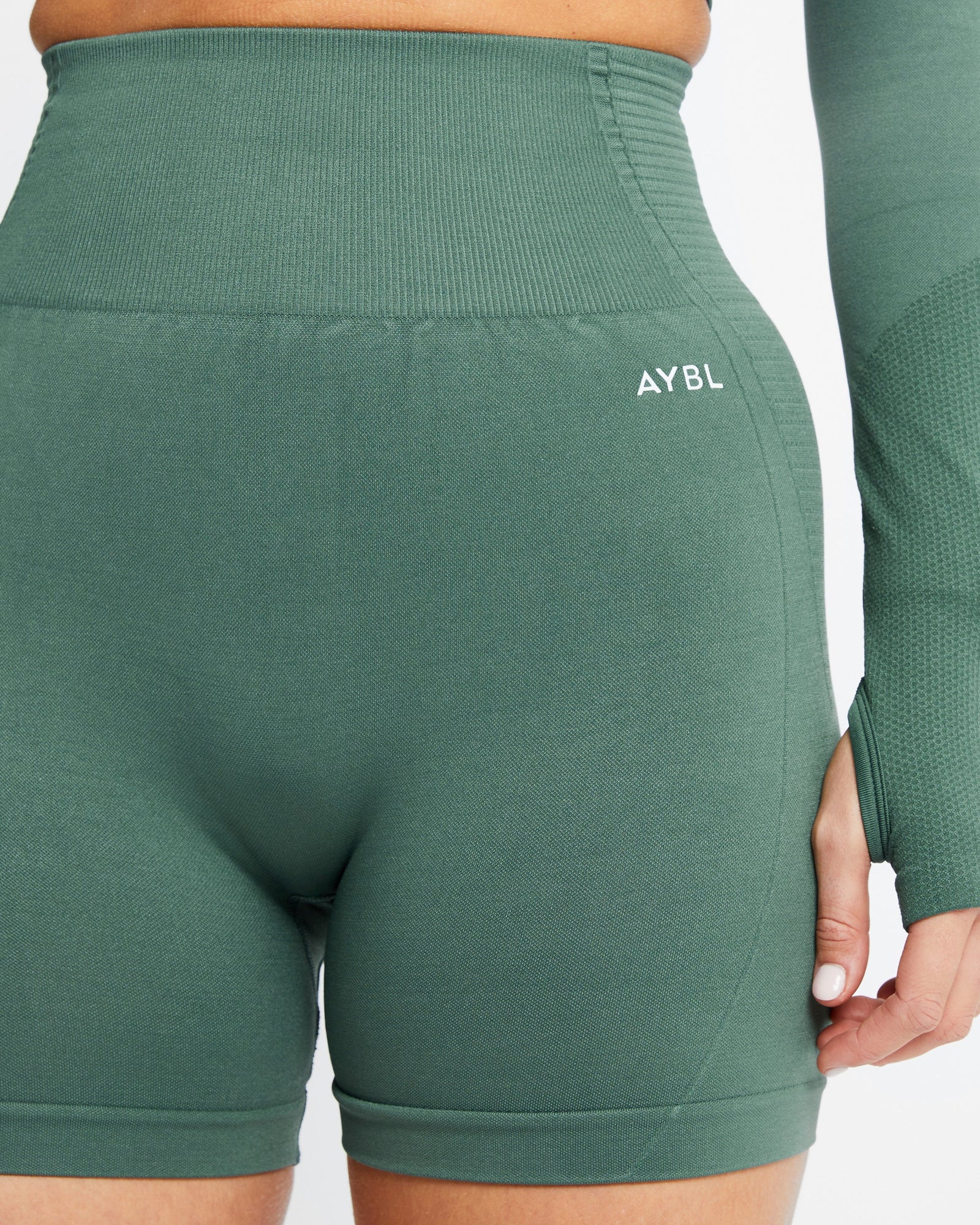 Balance V2 Seamless Shorts - Green - aybldev