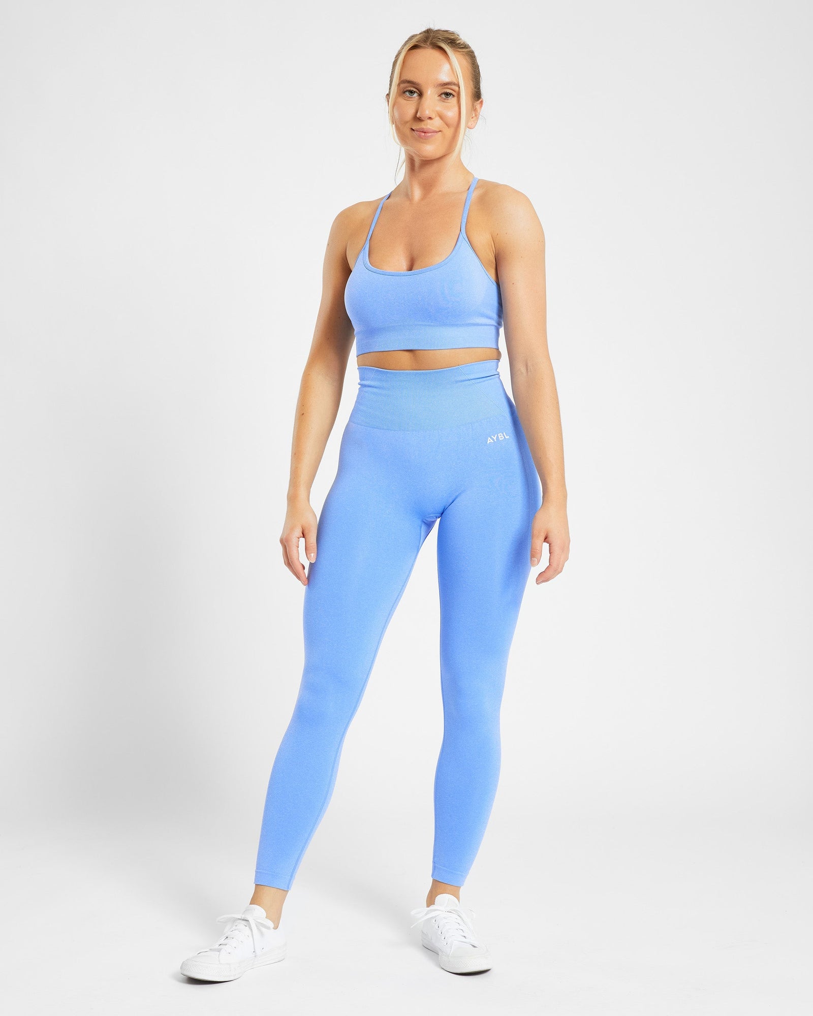 Empower Seamless Leggings - Spring Blue Marl - aybldev