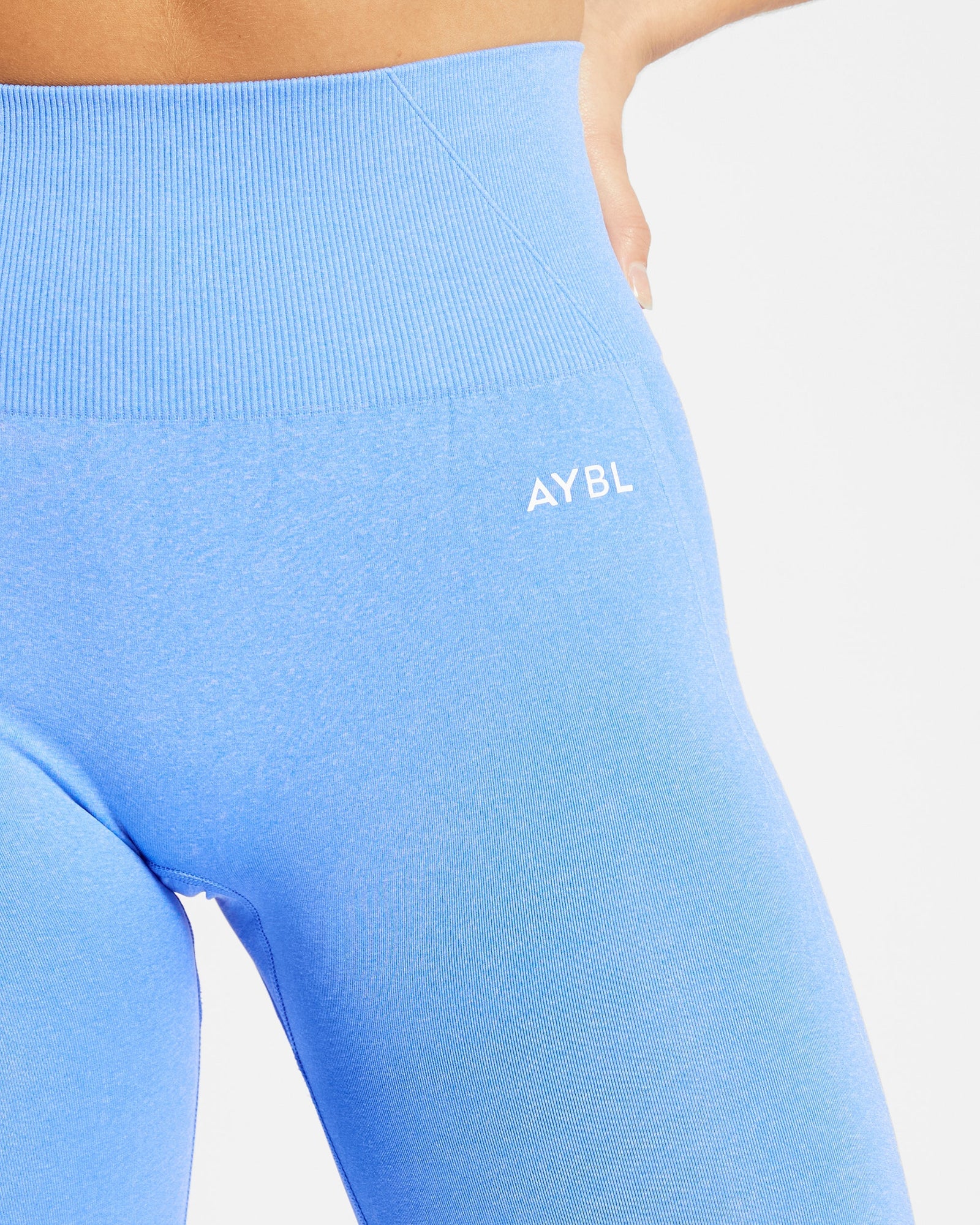 Empower Seamless Leggings - Spring Blue Marl - aybldev