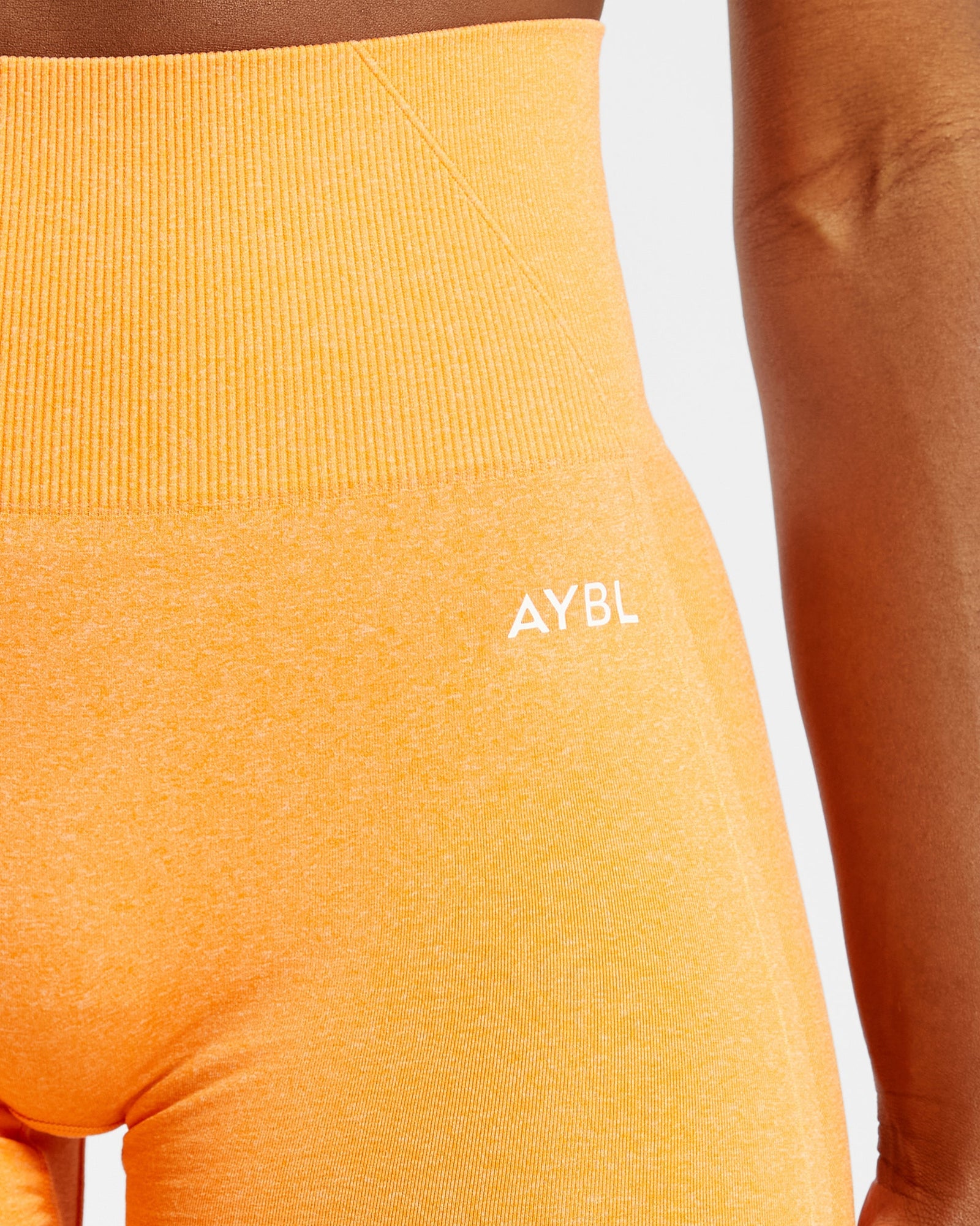 Empower Seamless Leggings - Orange Marl - aybldev