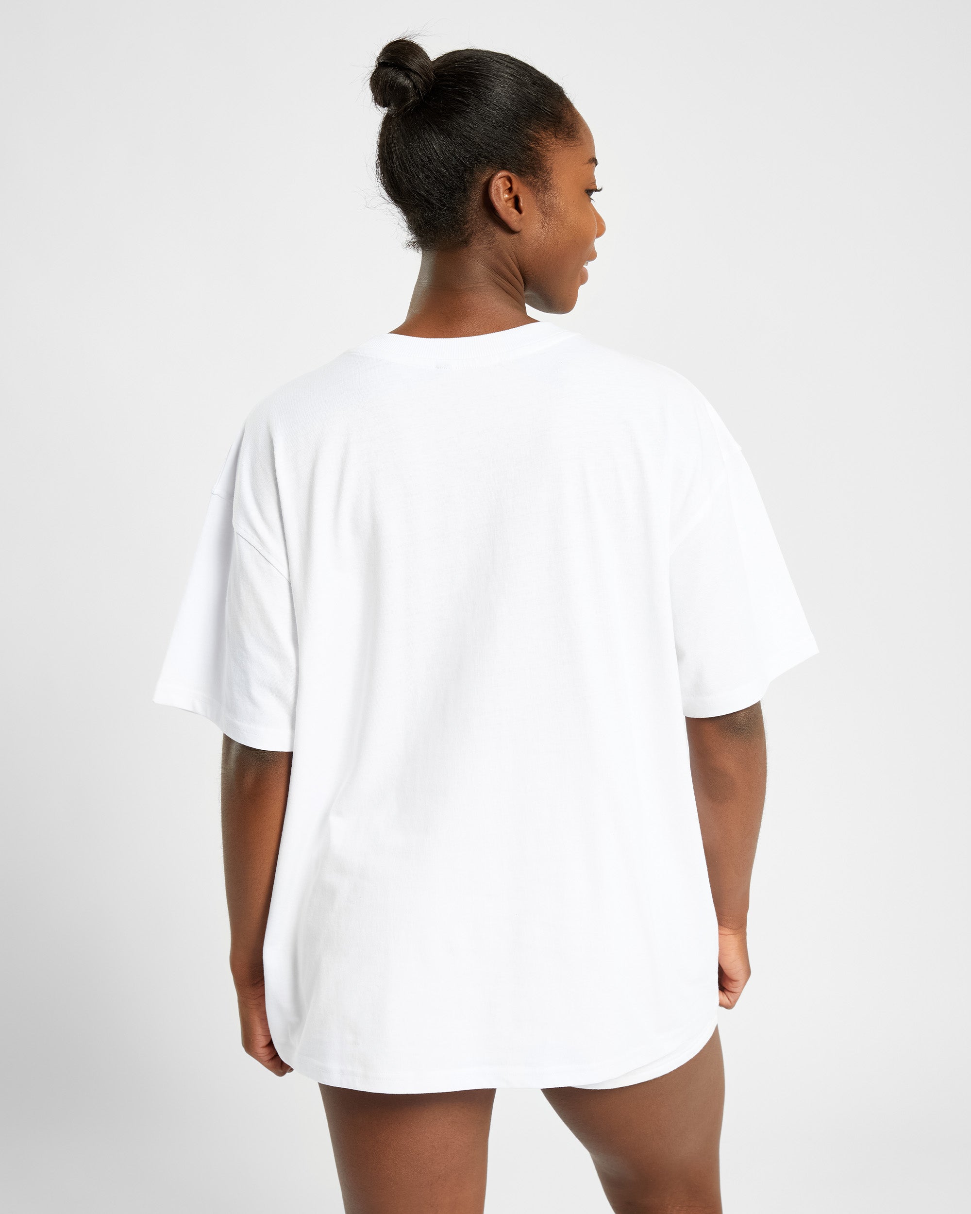 Athletics Varsity Oversized T Shirt - White - aybldev