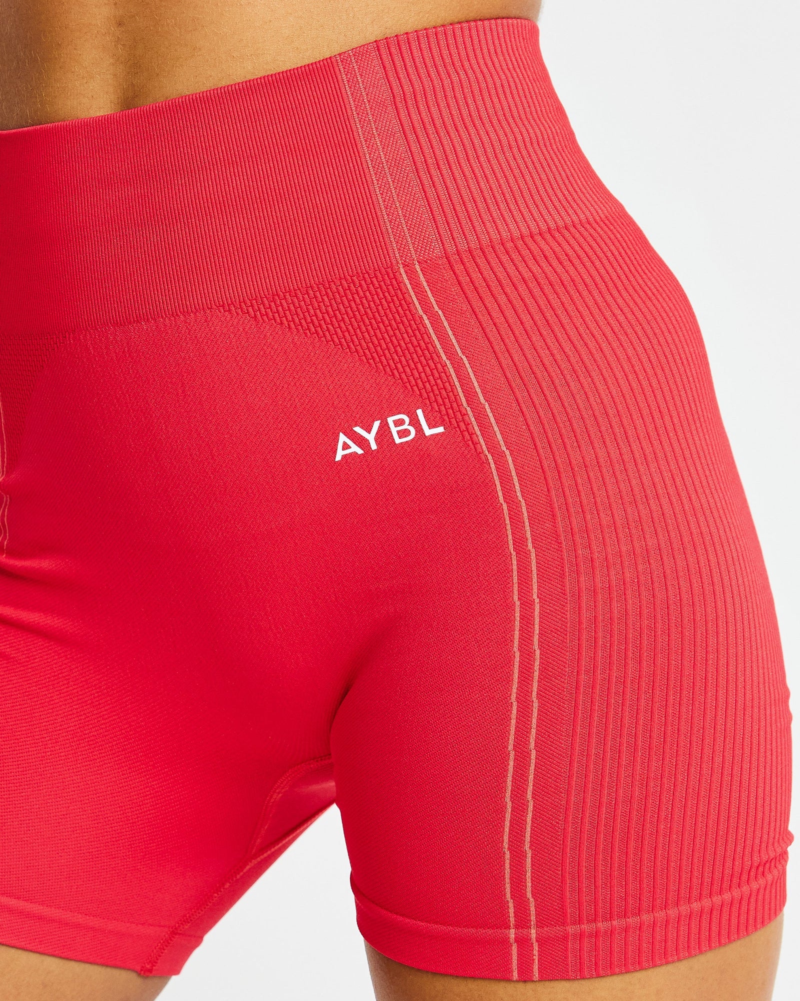 Reflex Seamless Shorts - Red - aybldev