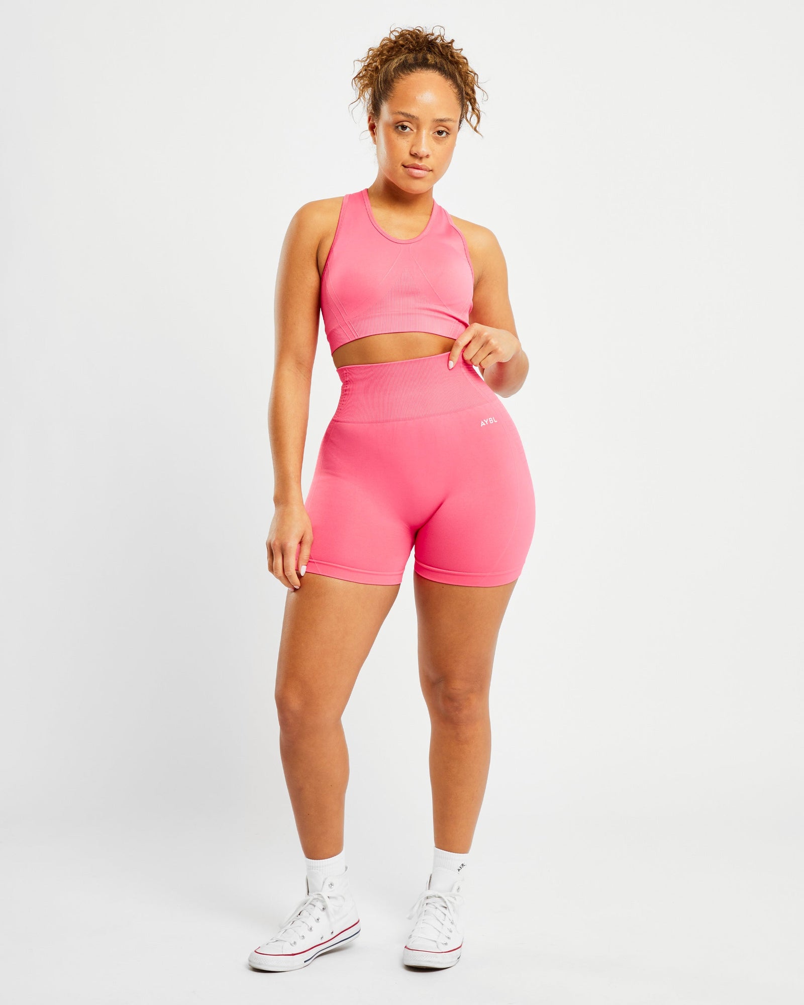 Balance V2 Seamless Shorts - Coral Pink - aybldev