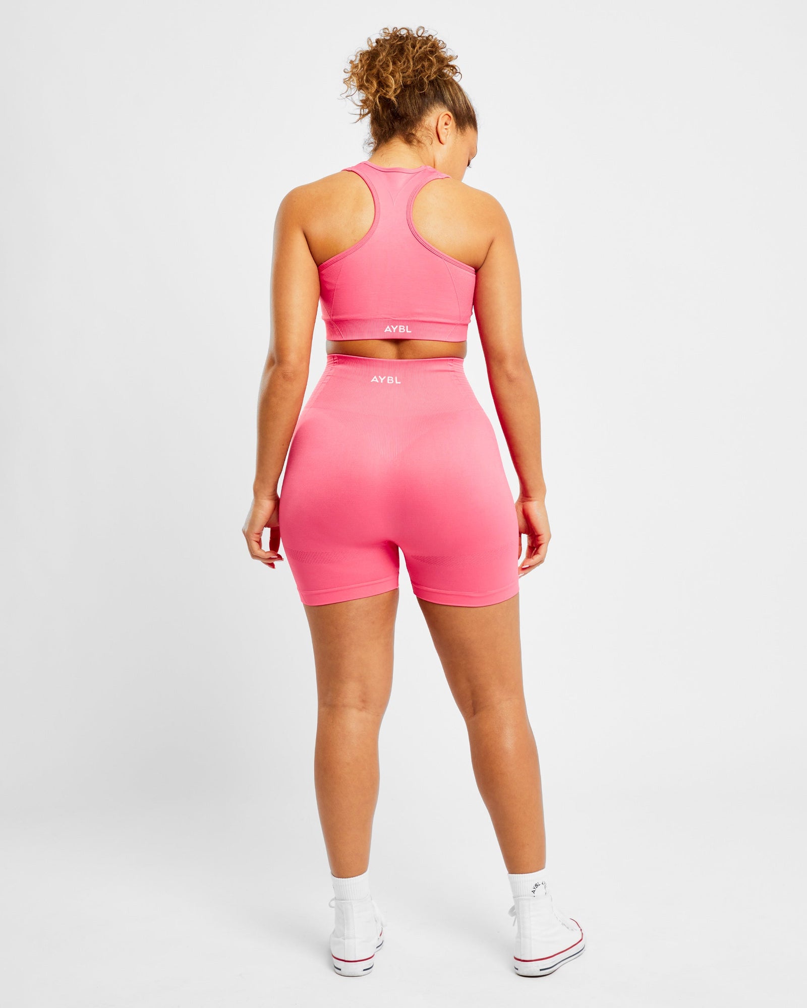 Balance V2 Seamless Shorts - Coral Pink - aybldev