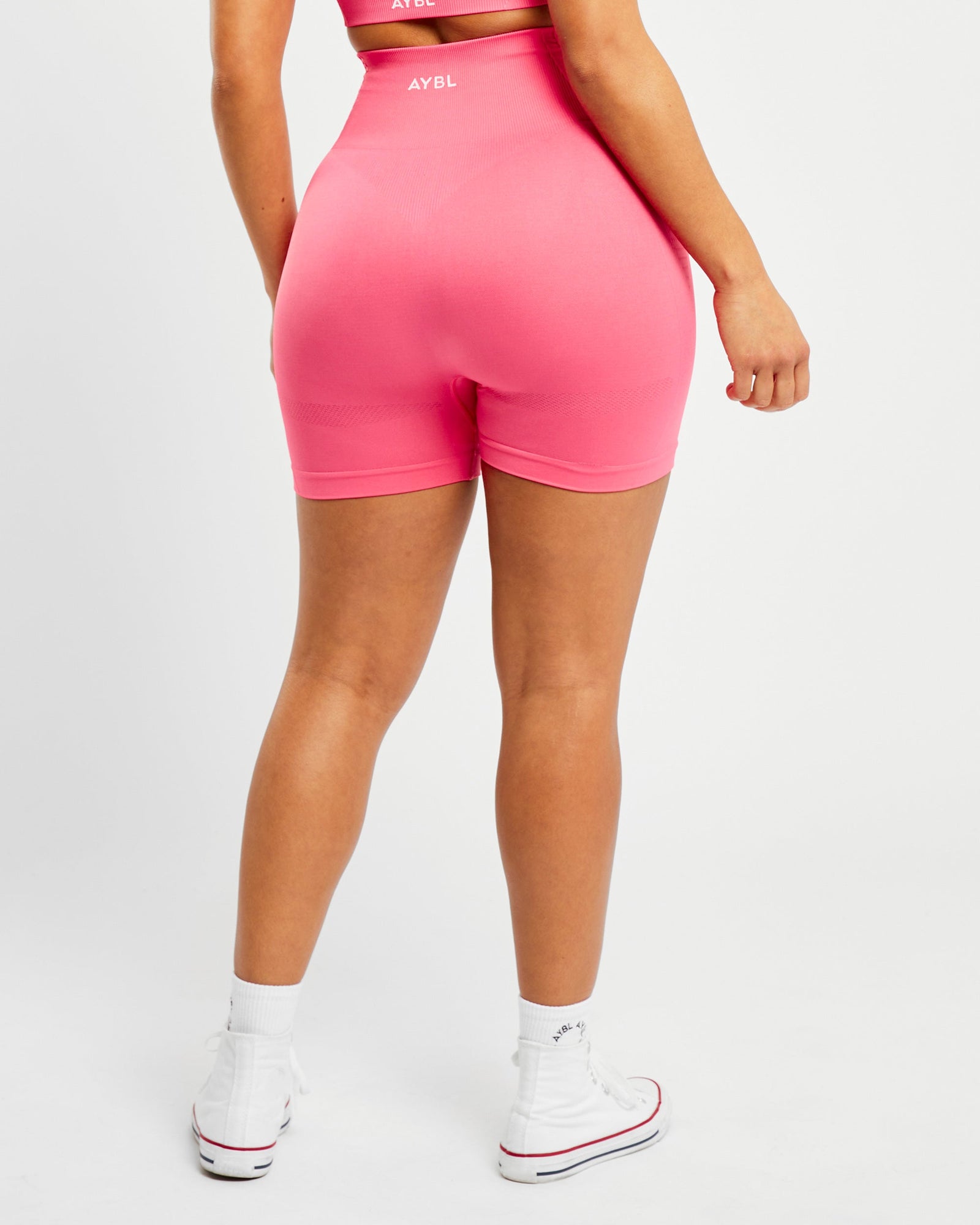 Balance V2 Seamless Shorts - Coral Pink - aybldev