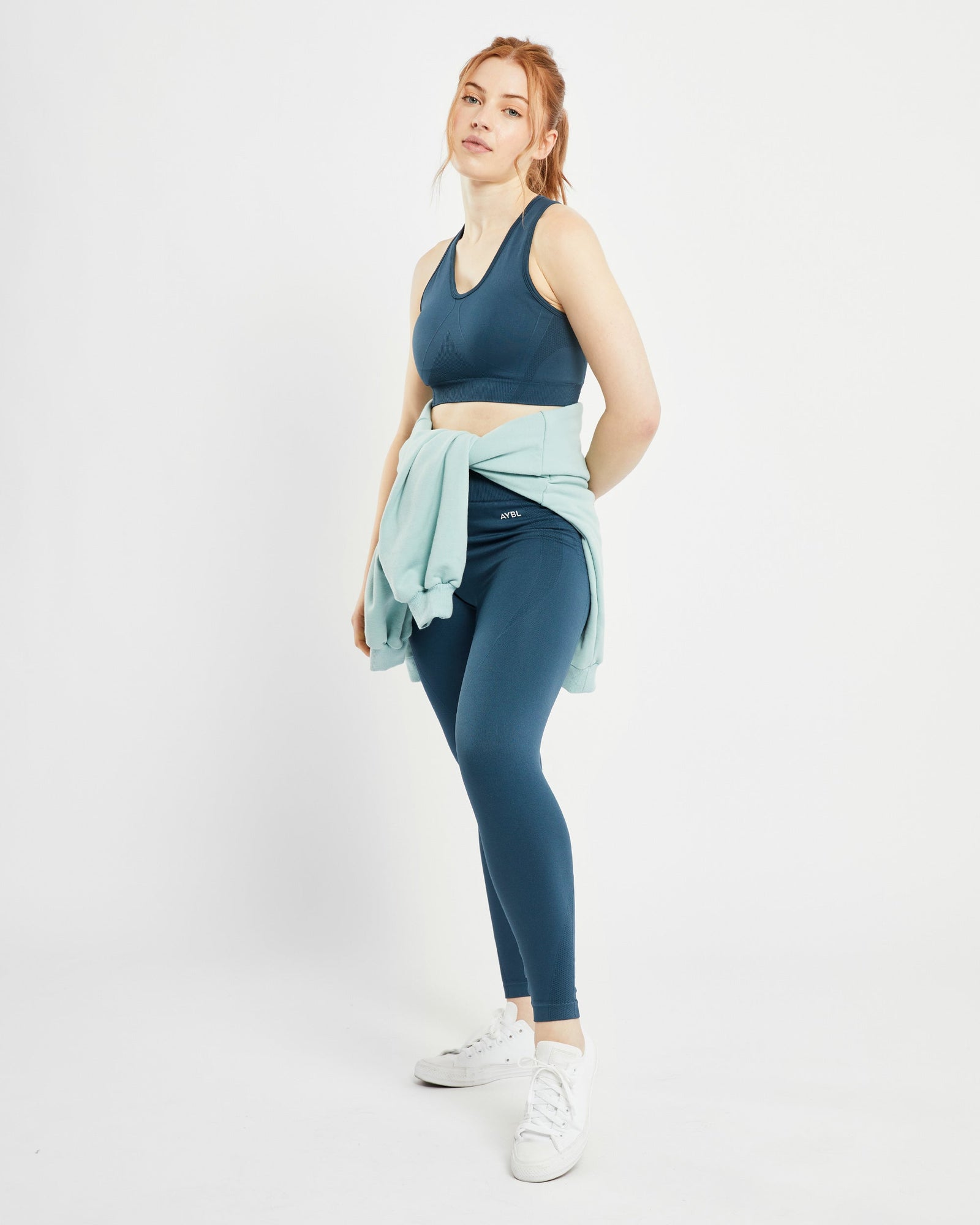 Balance V2 Seamless Leggings - Marine Blue - aybldev