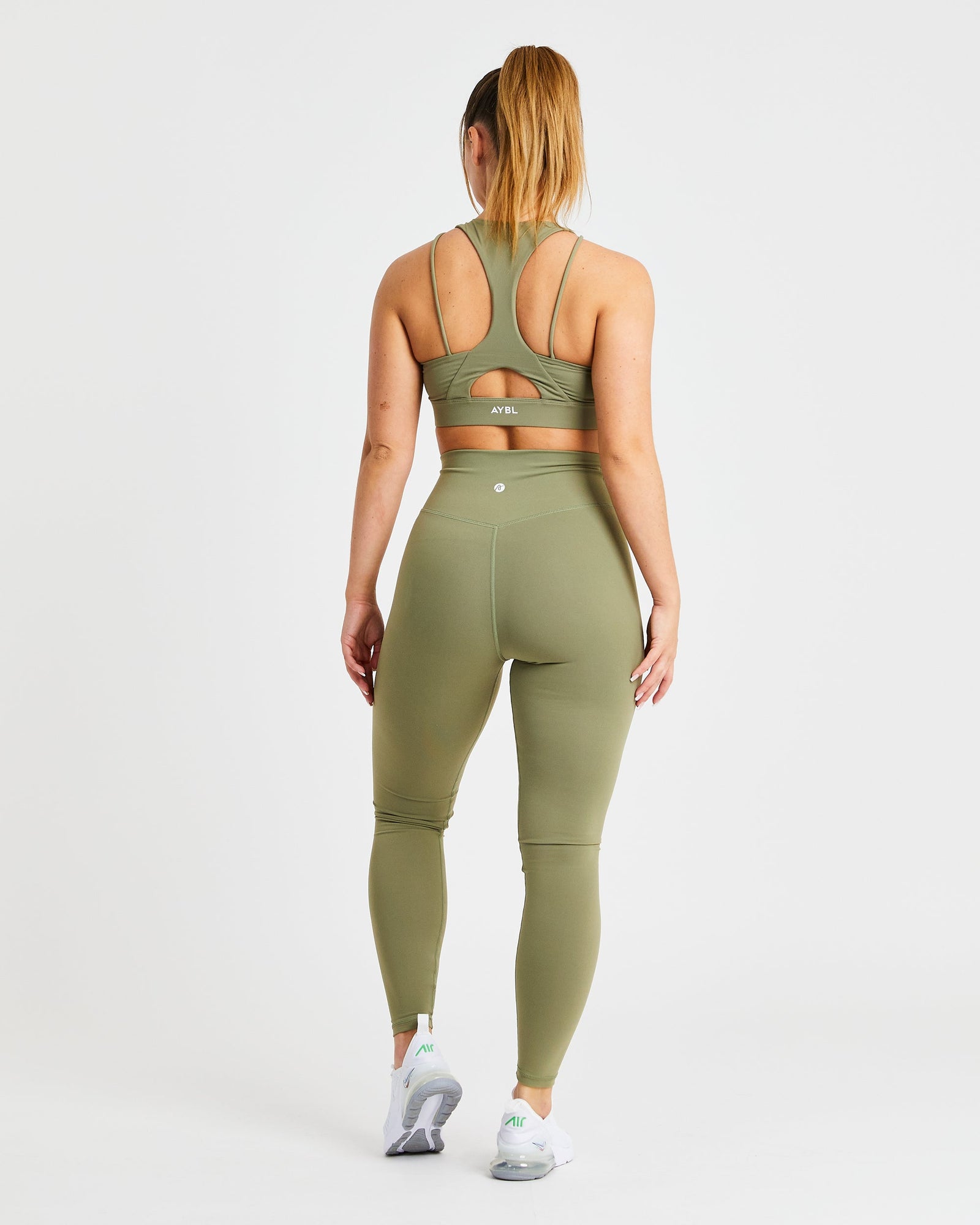 Core-Leggings – Oliv