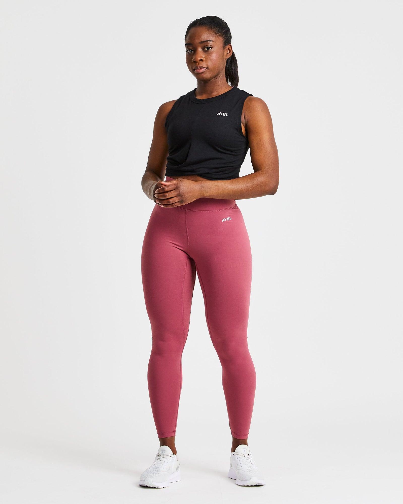 Core Leggings - Brick Red